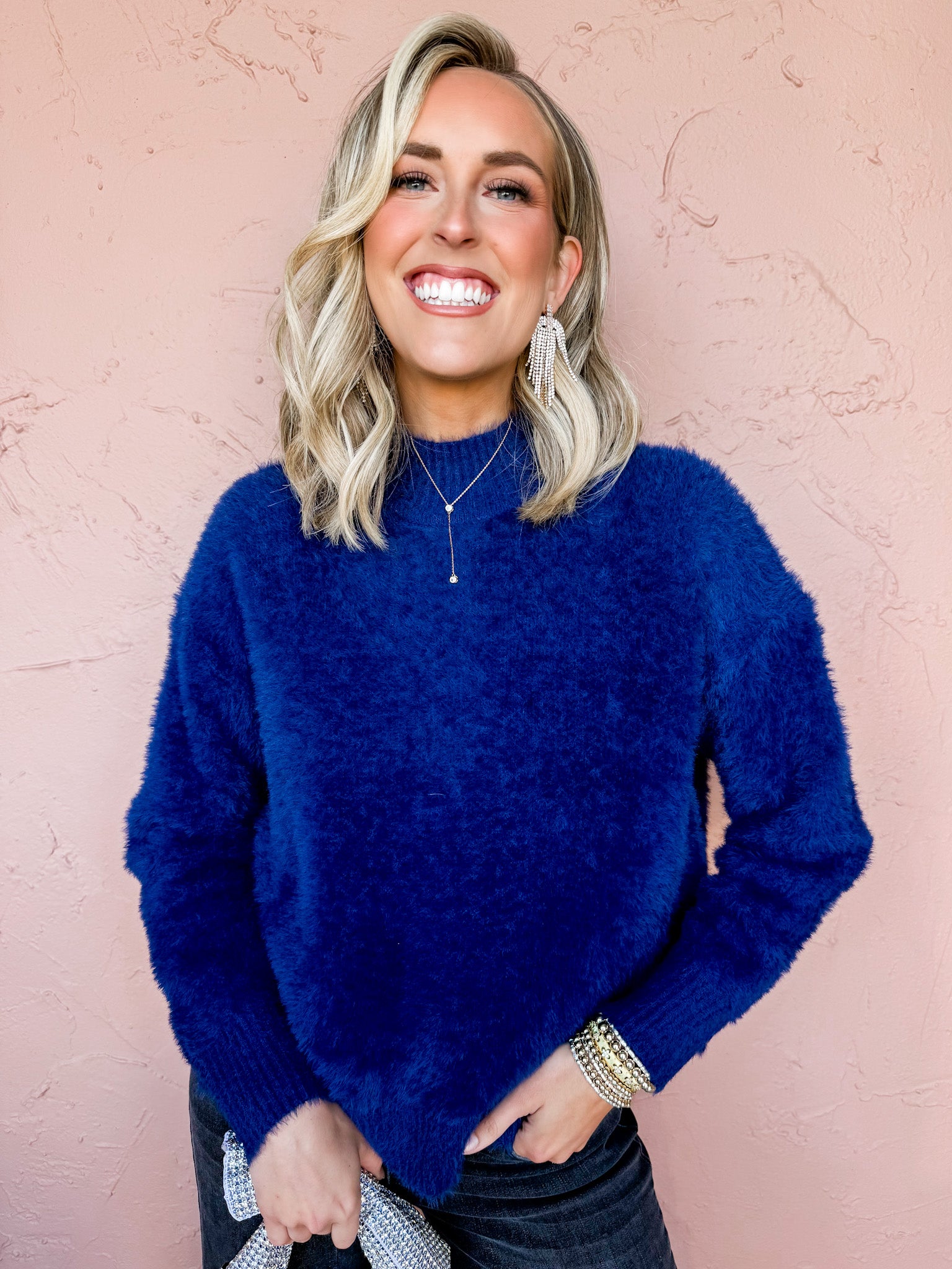 Hollins Mock Neck Sweater