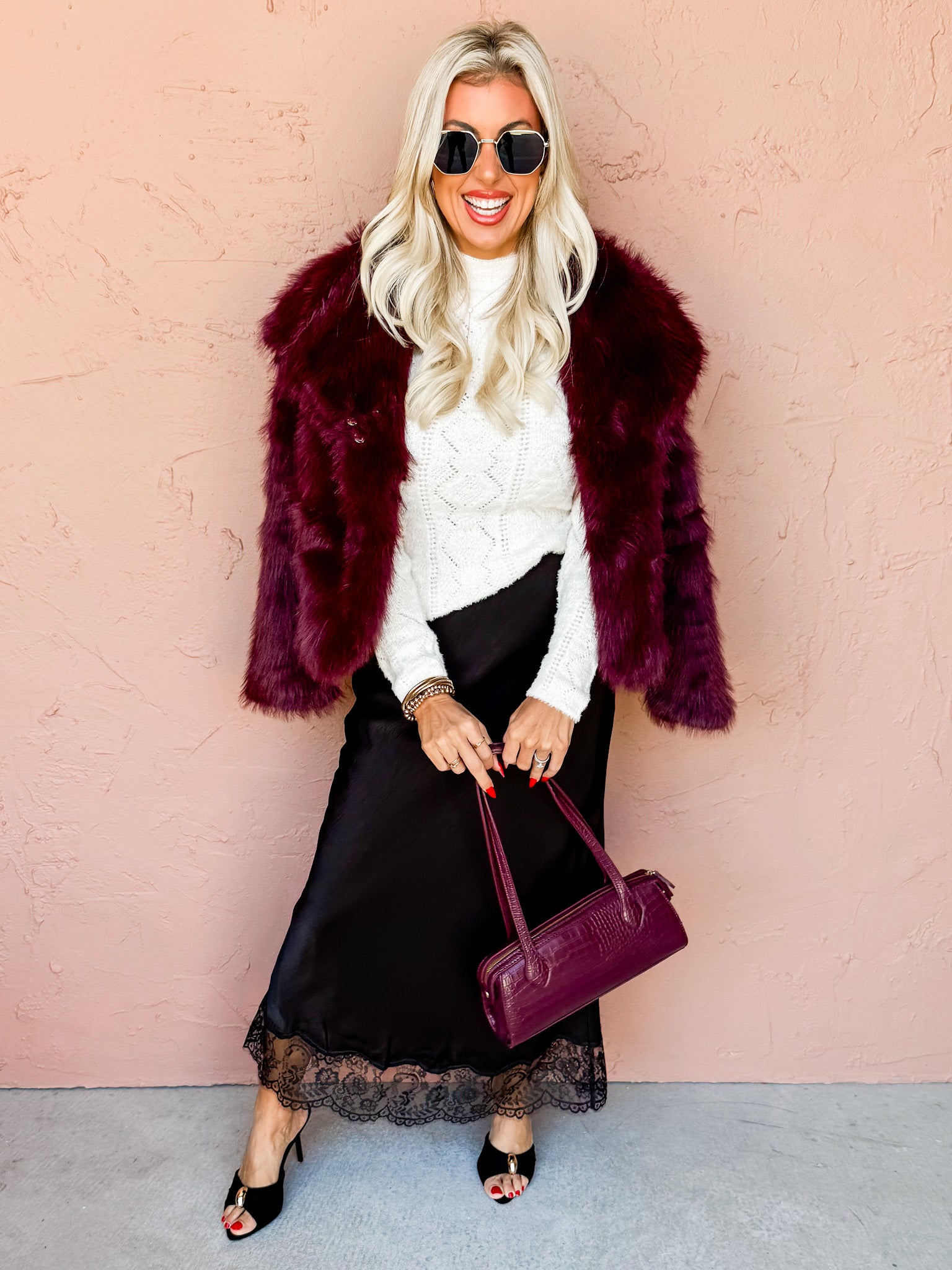 The Vivienne Faux Fur Jacket