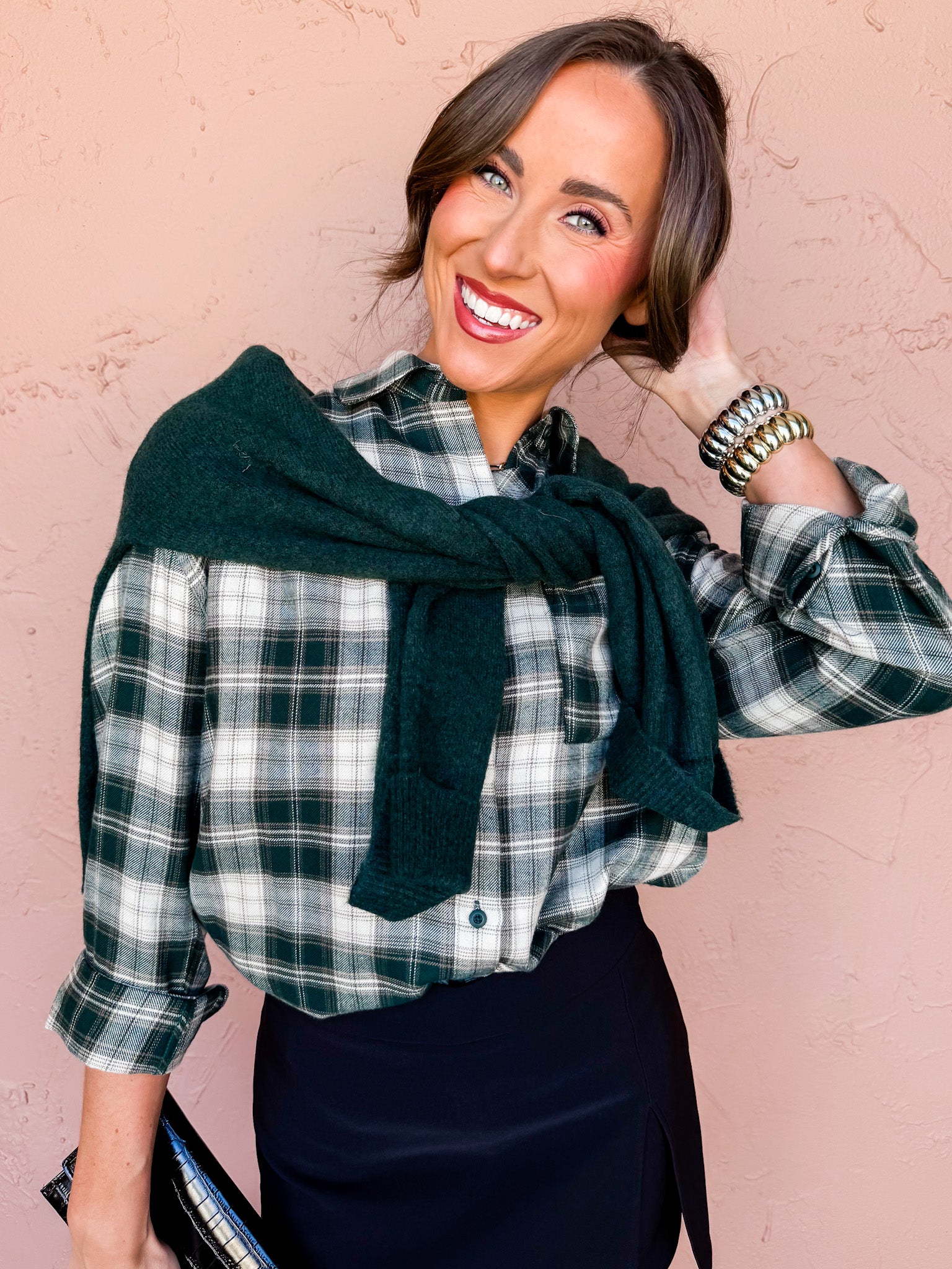 [Z Supply] River Plaid Button Up