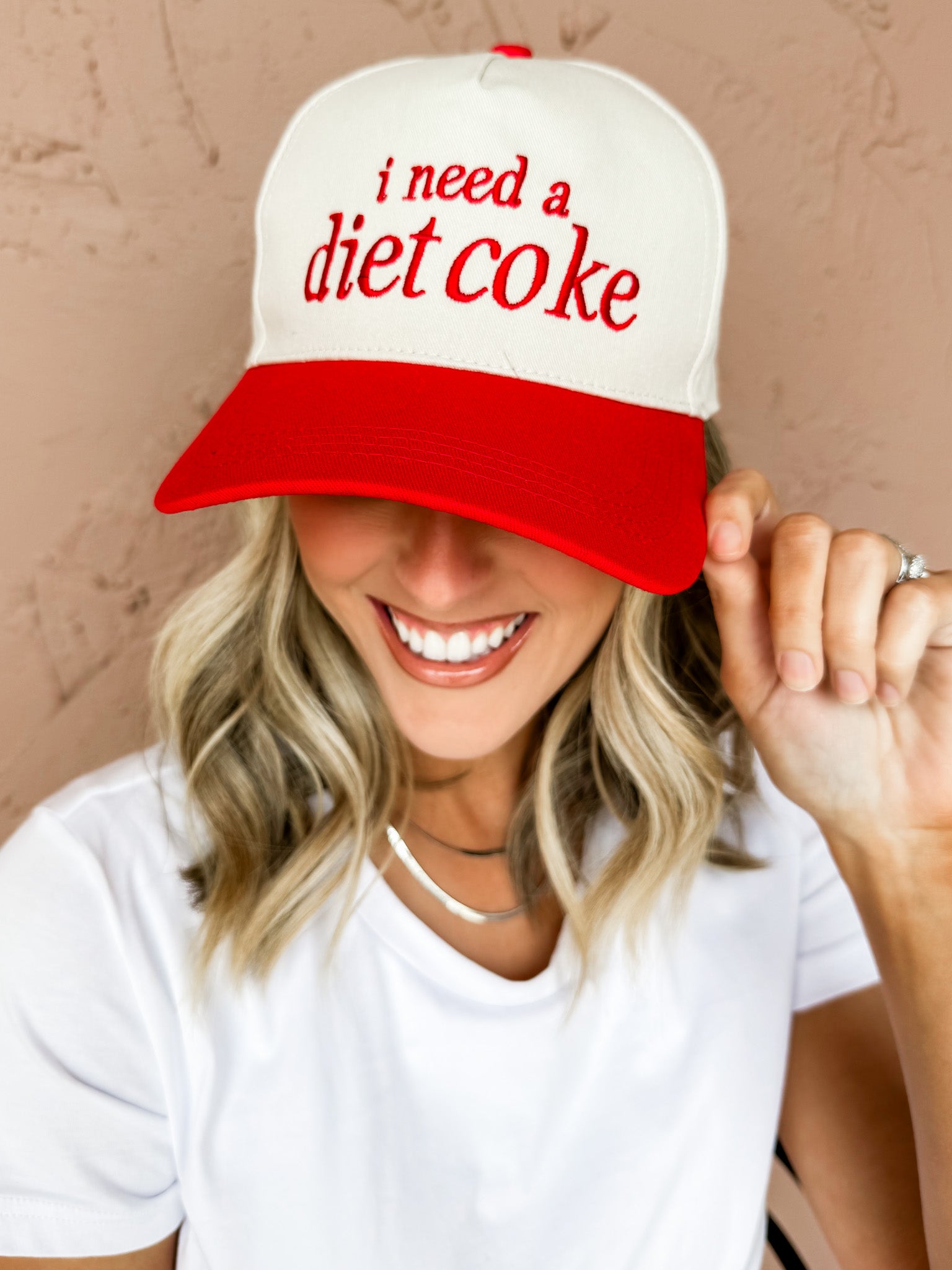 I Need A Diet Coke Two Tone Hat