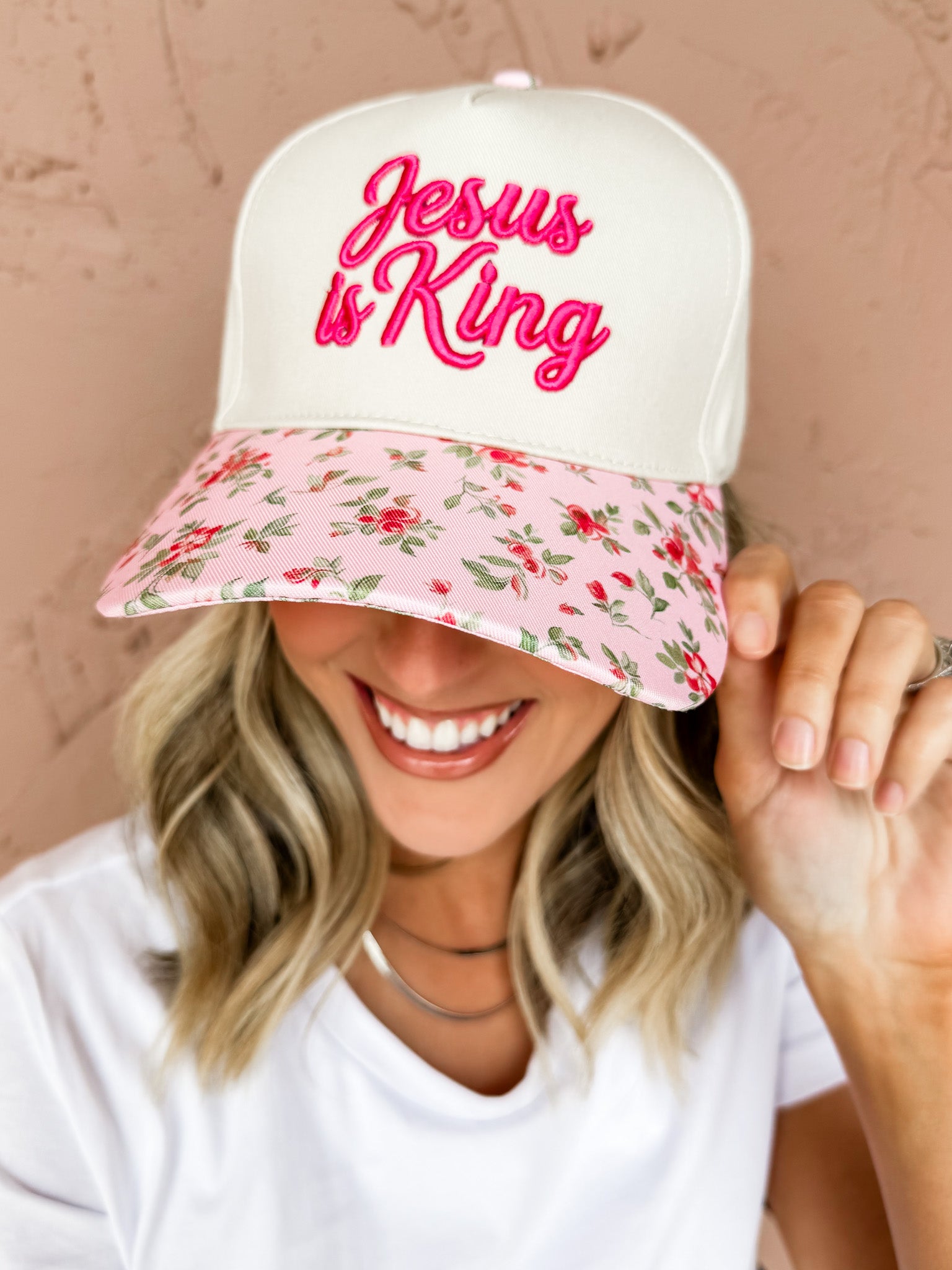 Jesus Is King Two Tone Hat