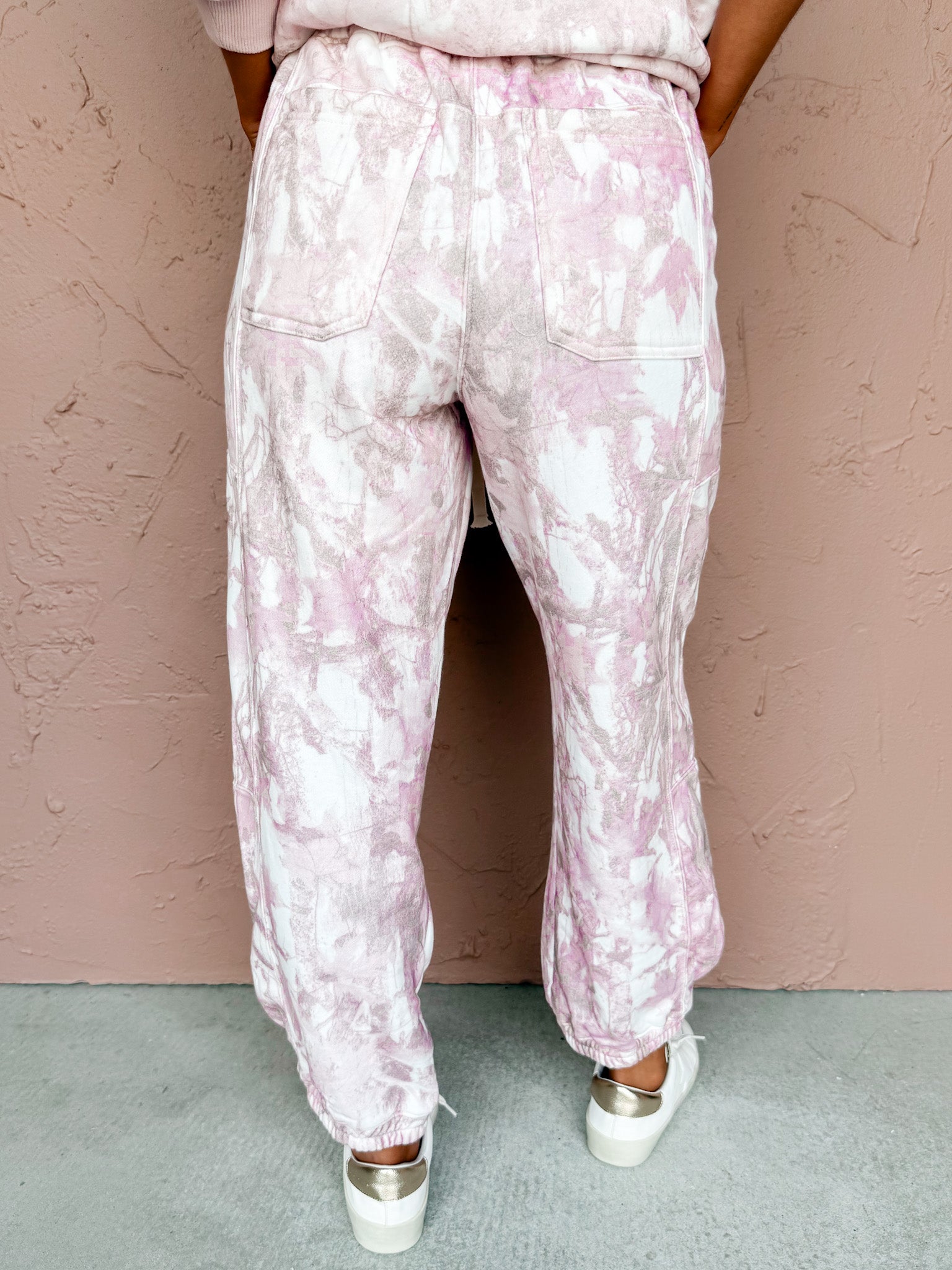 True Form Sweatpants-Pink Camo