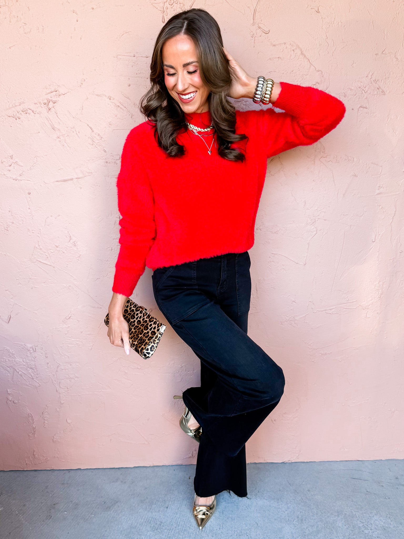 Darby Mock Neck Sweater