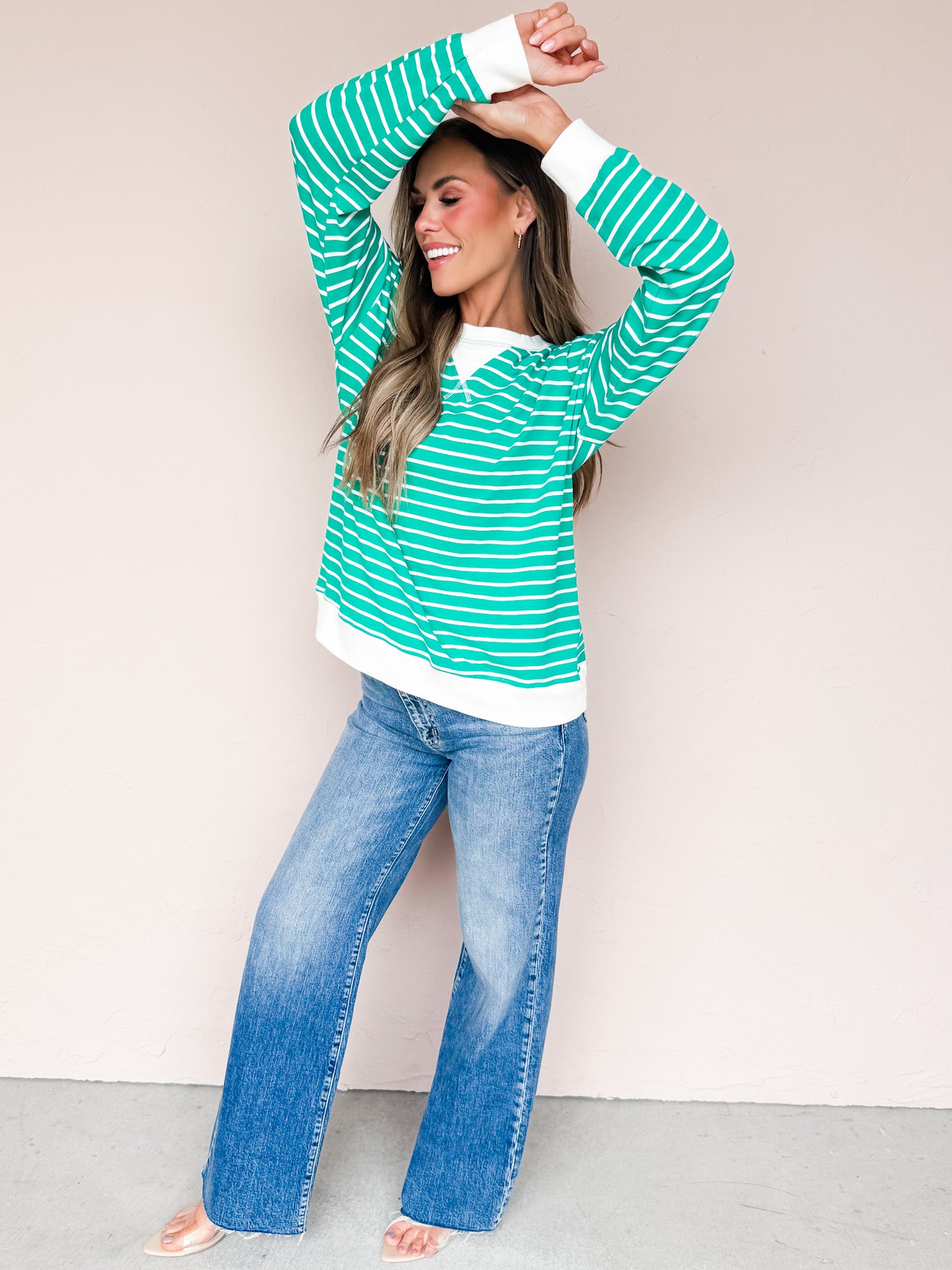 Eileen Striped Pullover