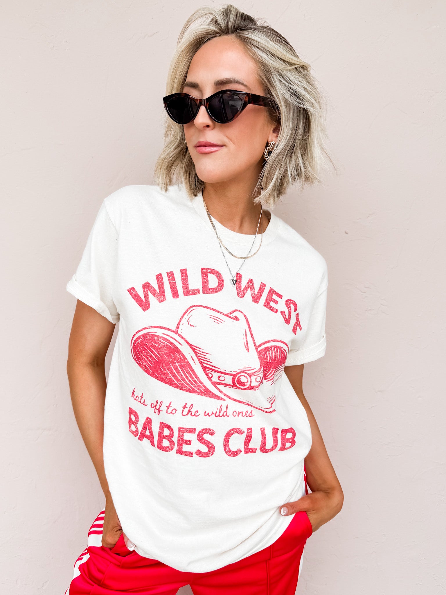Wild West Babes Club Oversized Graphic