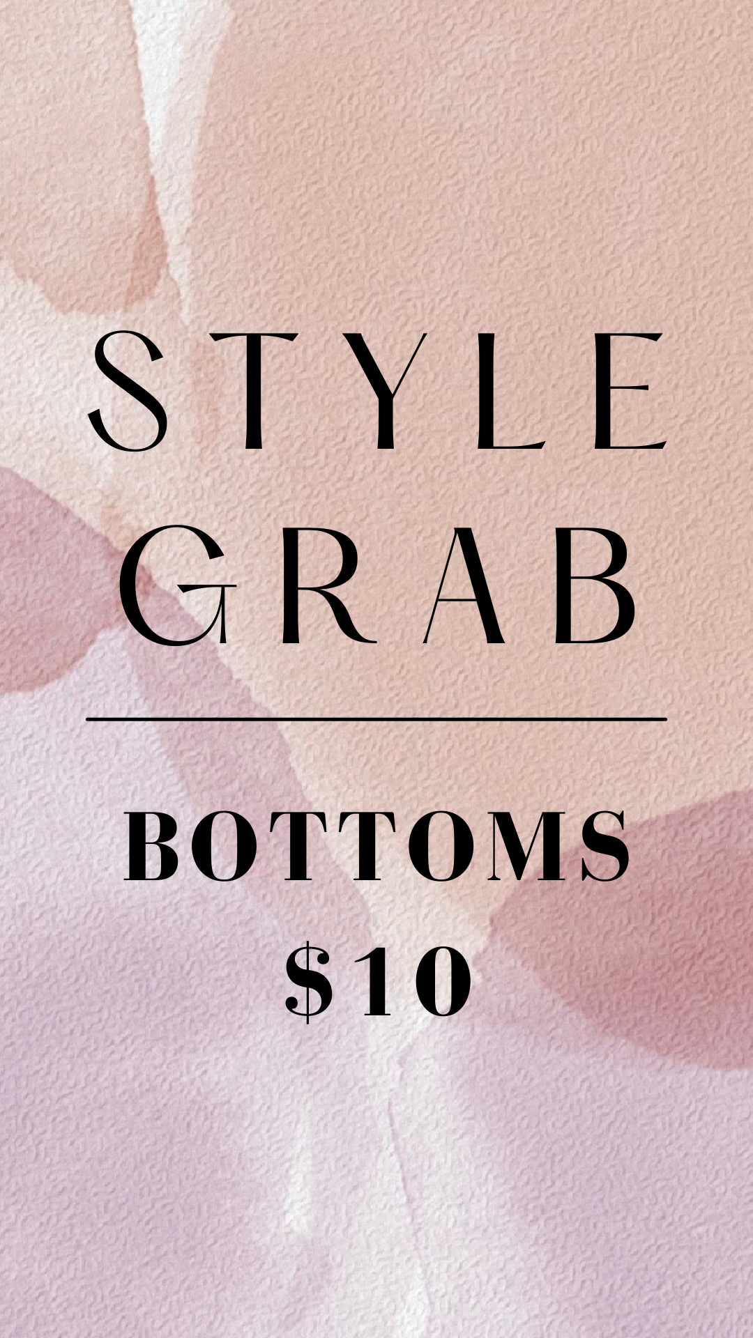 [Style Grab] Bottoms