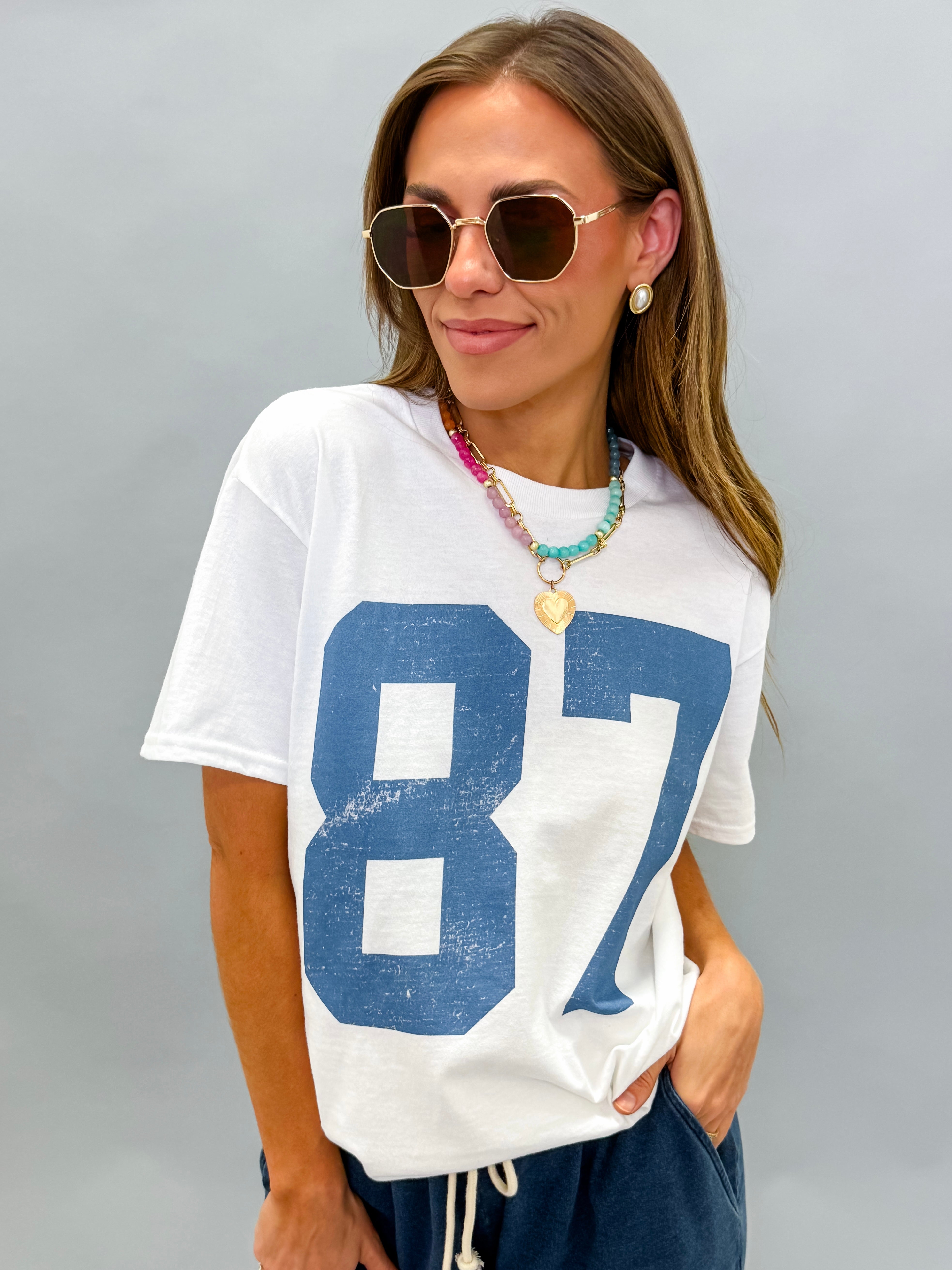 87 Oversized Graphic Tee