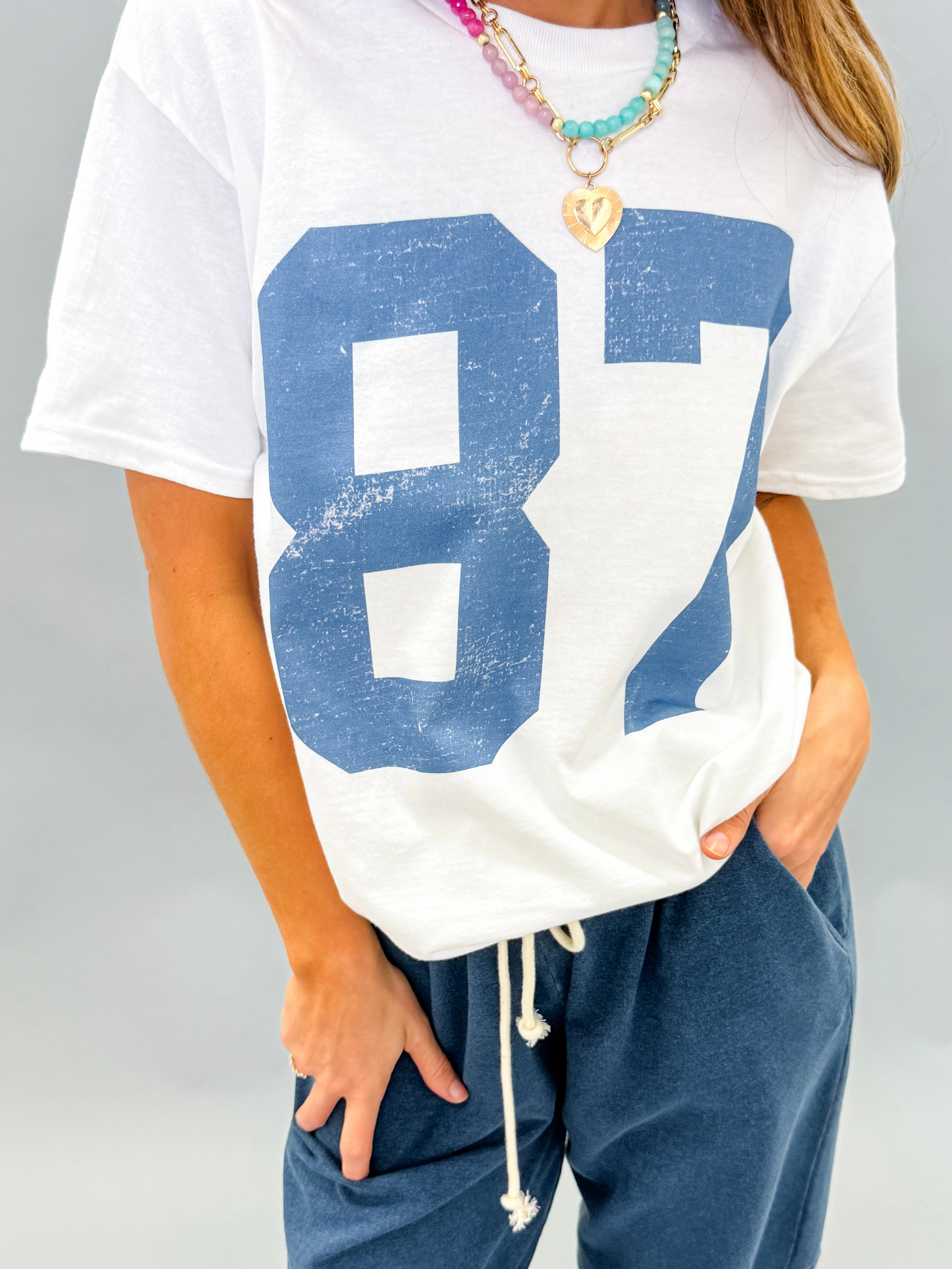 87 Oversized Graphic Tee