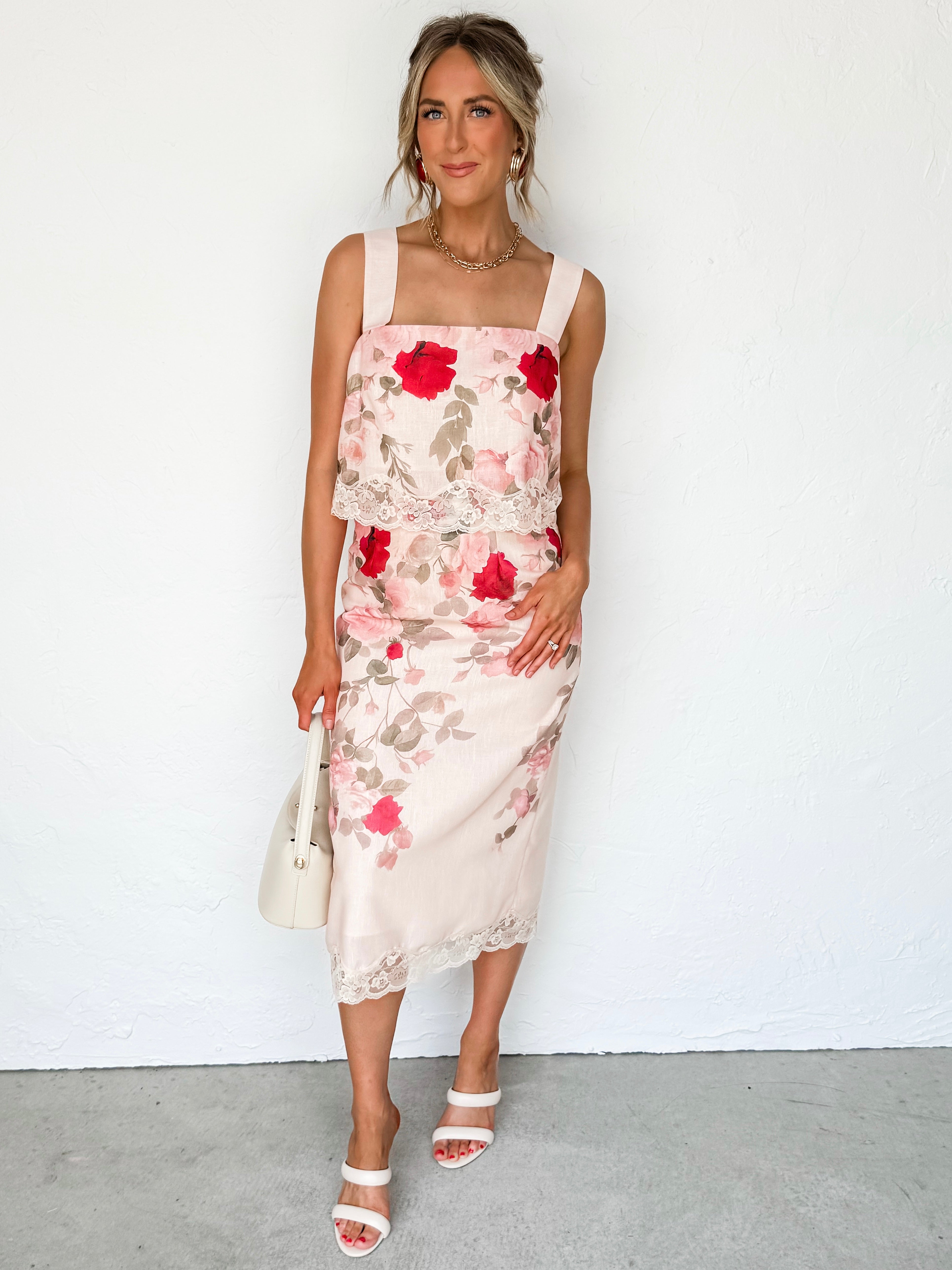 Adelle Floral Sleeveless Set