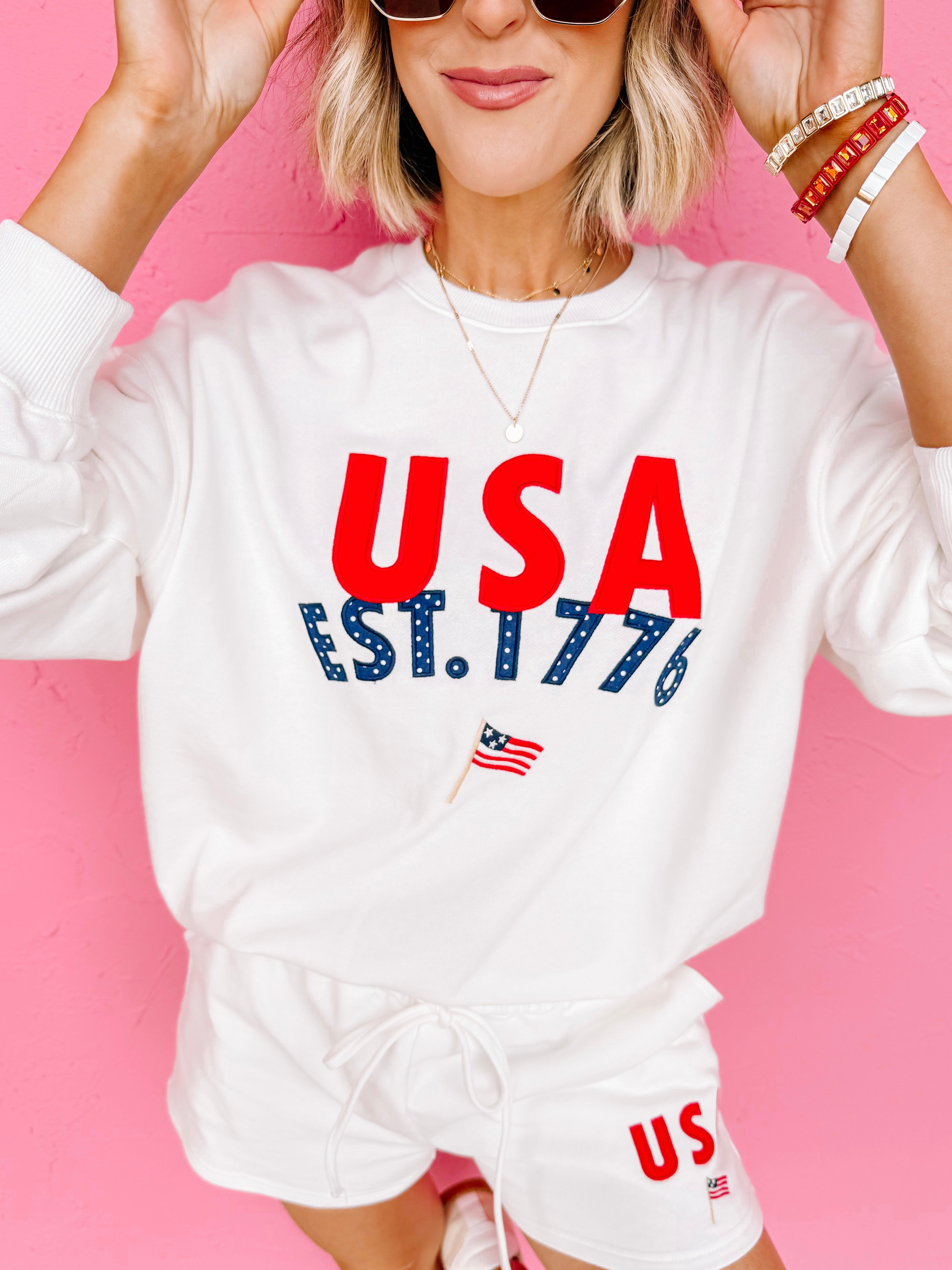 Annie Usa Graphic Sweatshirt