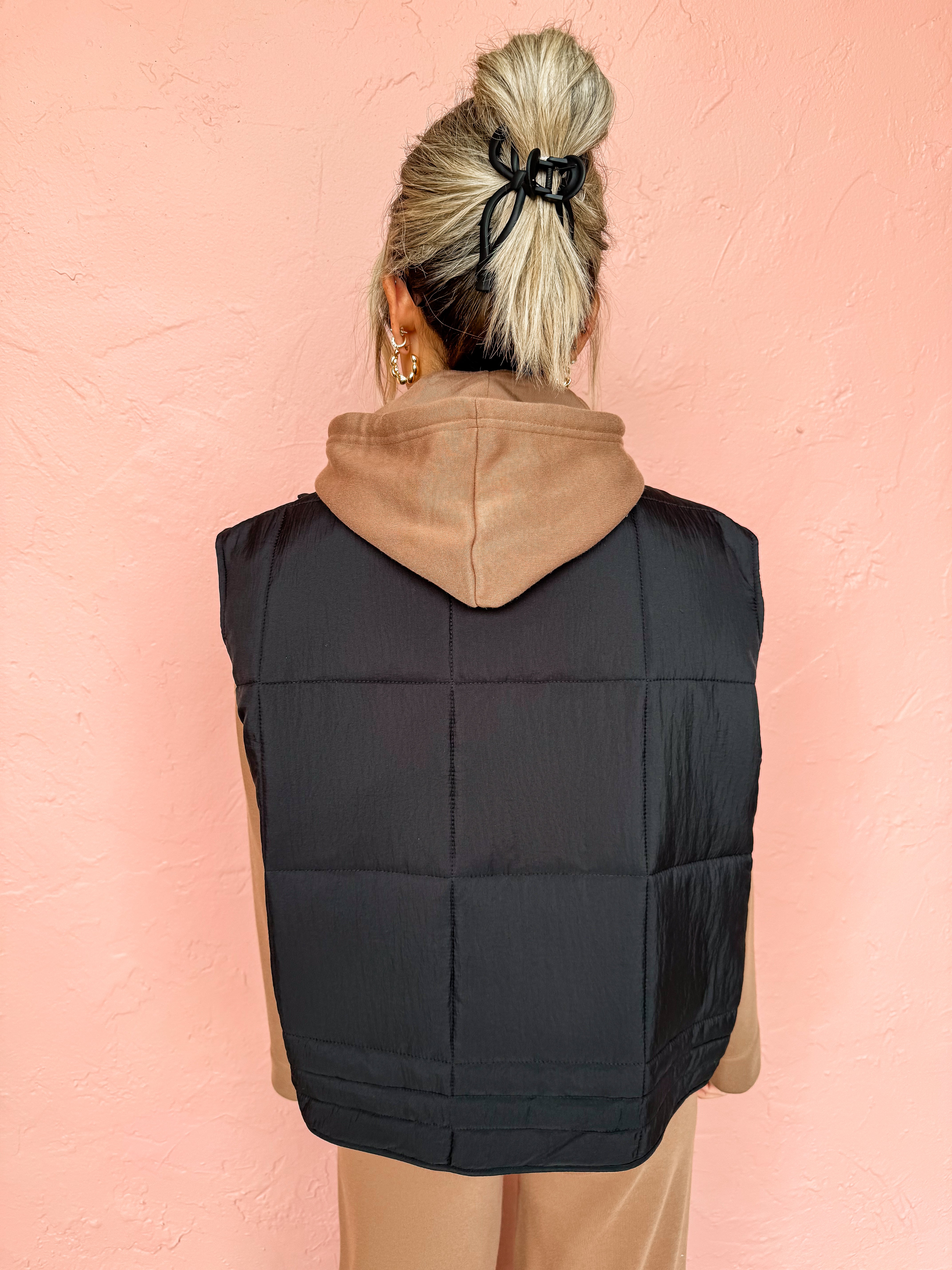 Around City Streets Quilted Vest