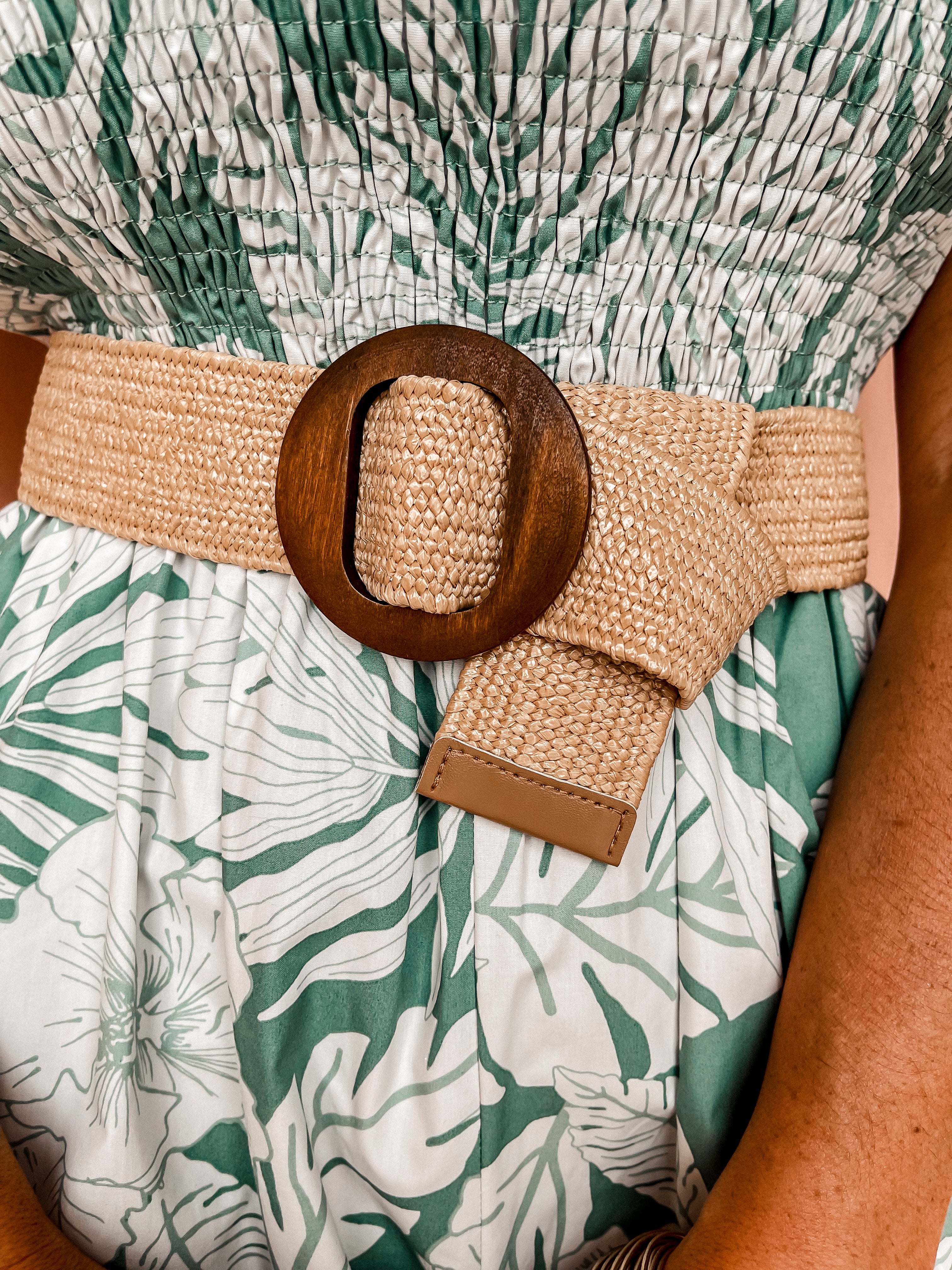 At Your Service Rattan Stretch Belt