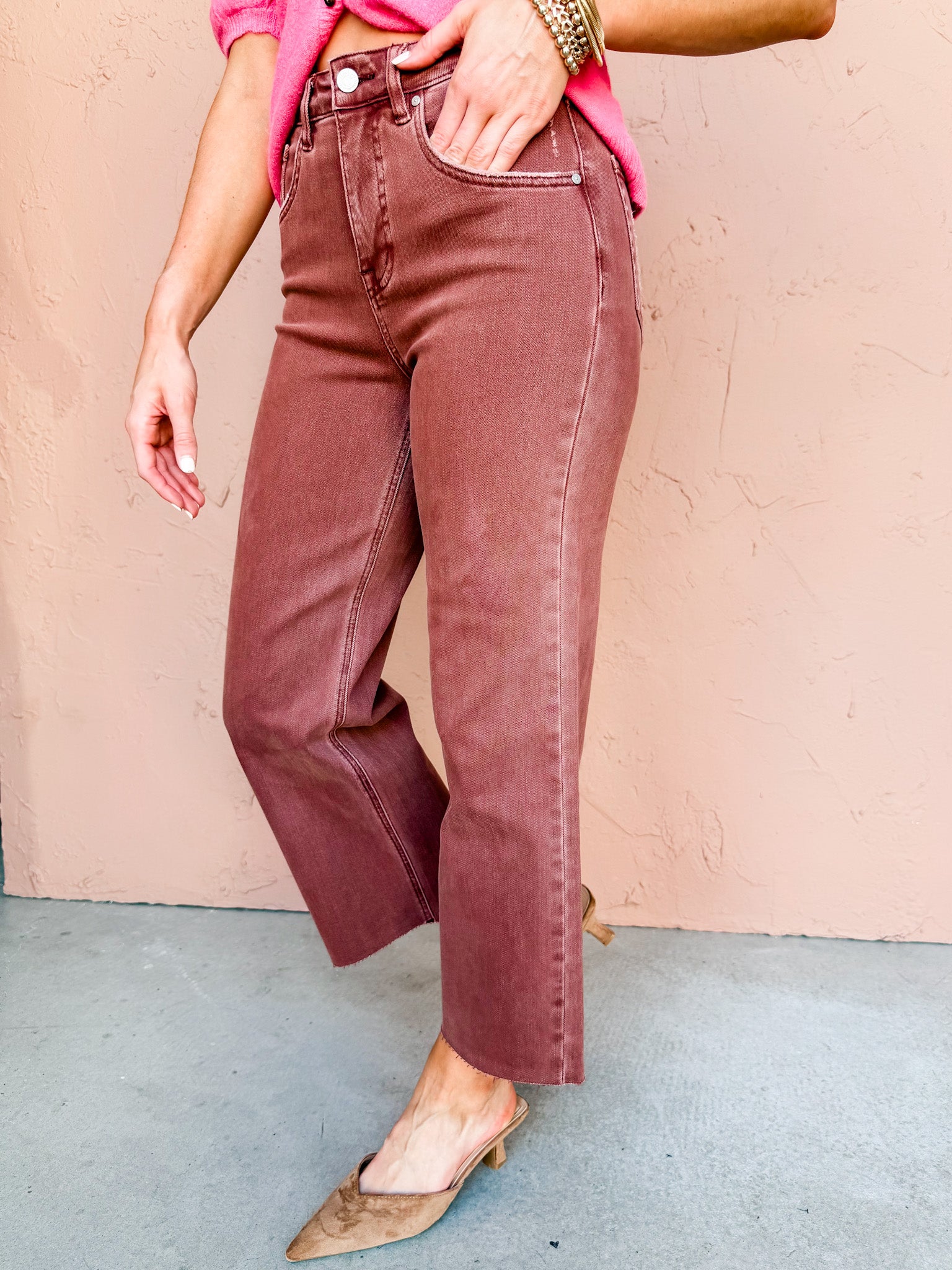 Austin High Rise Wide Leg Jeans