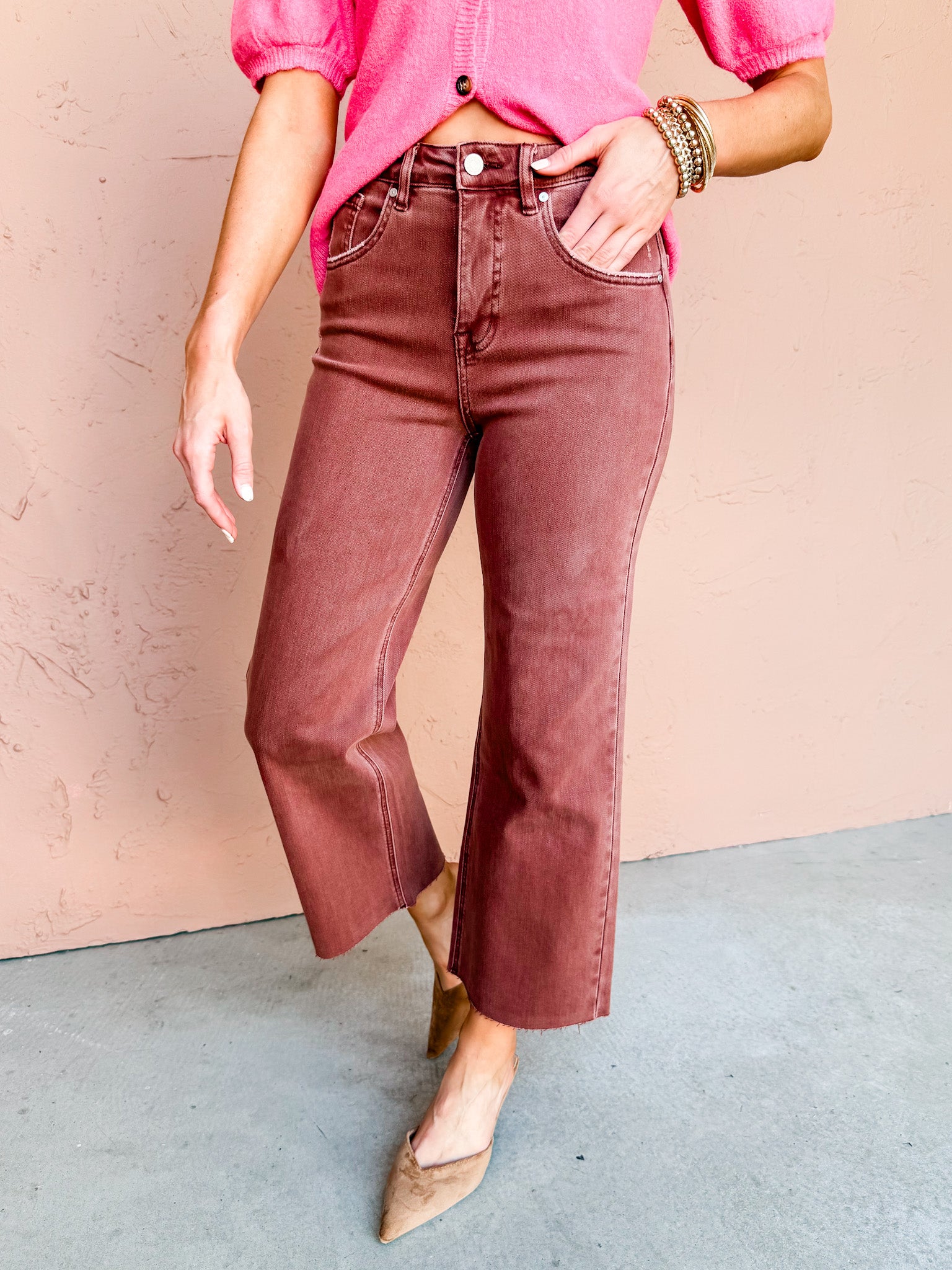 Austin High Rise Wide Leg Jeans