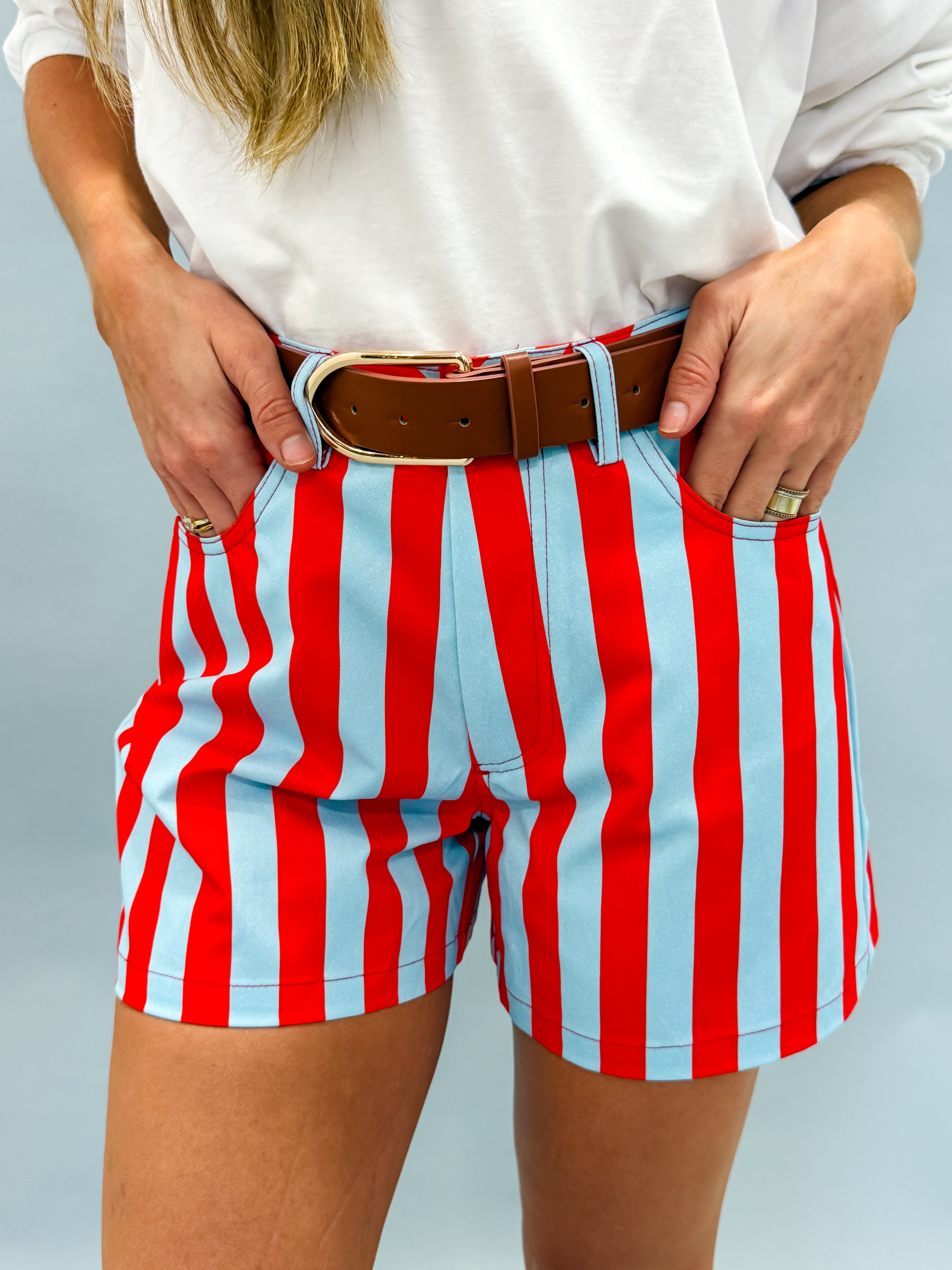 Bette Striped Shorts