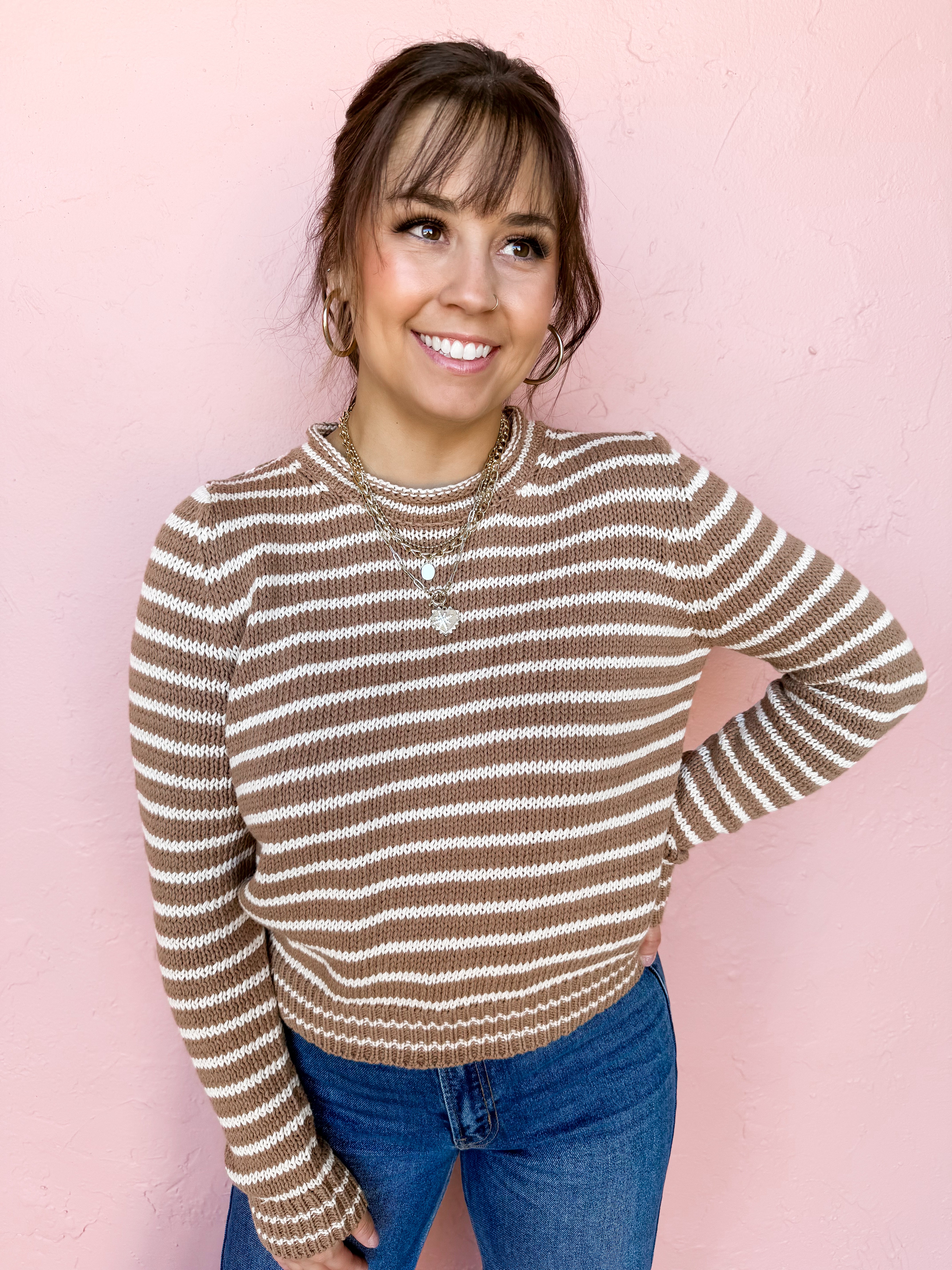 Beyond The Stripe Sweater