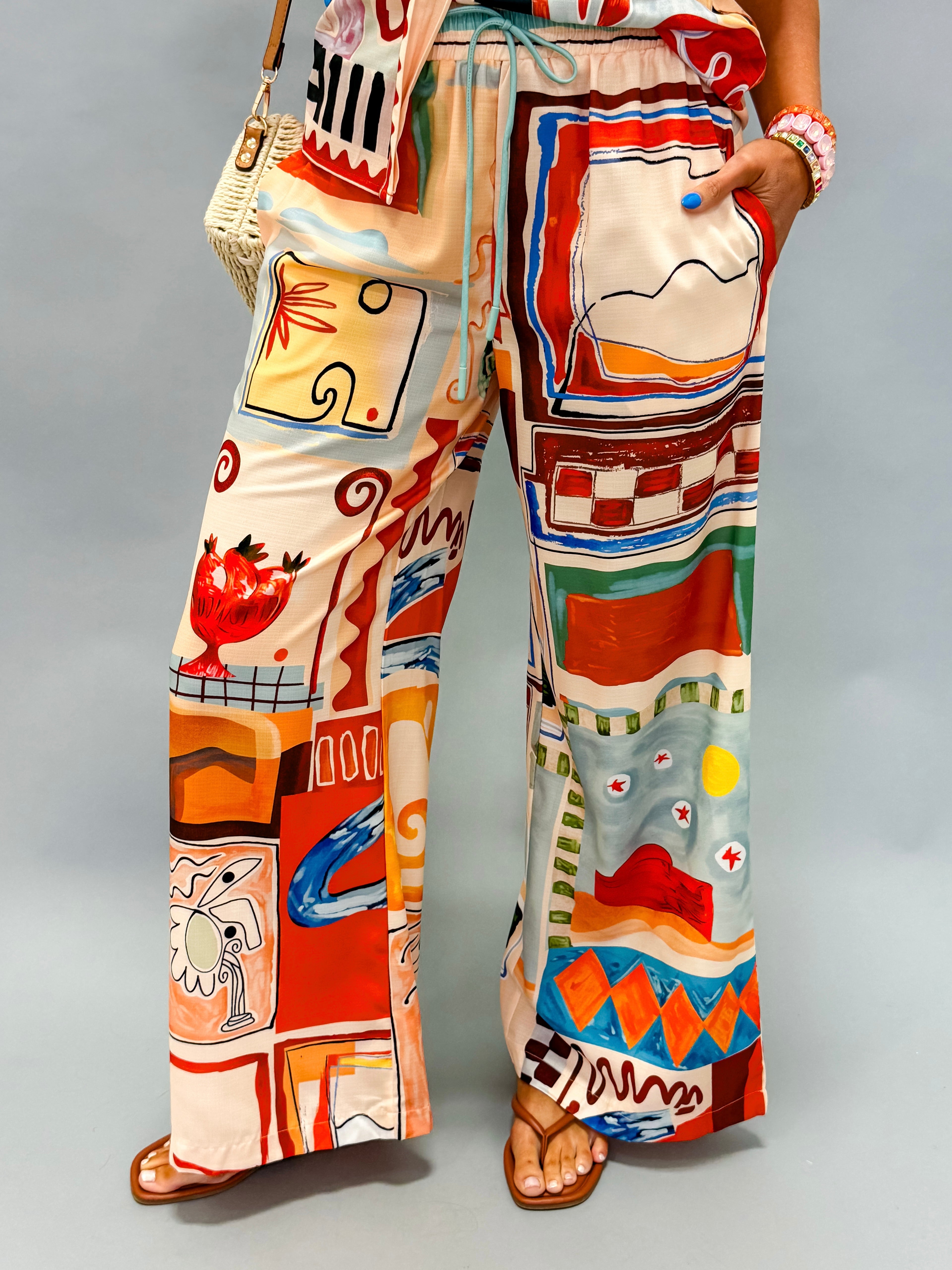 Blair Boho Top and Pants Set