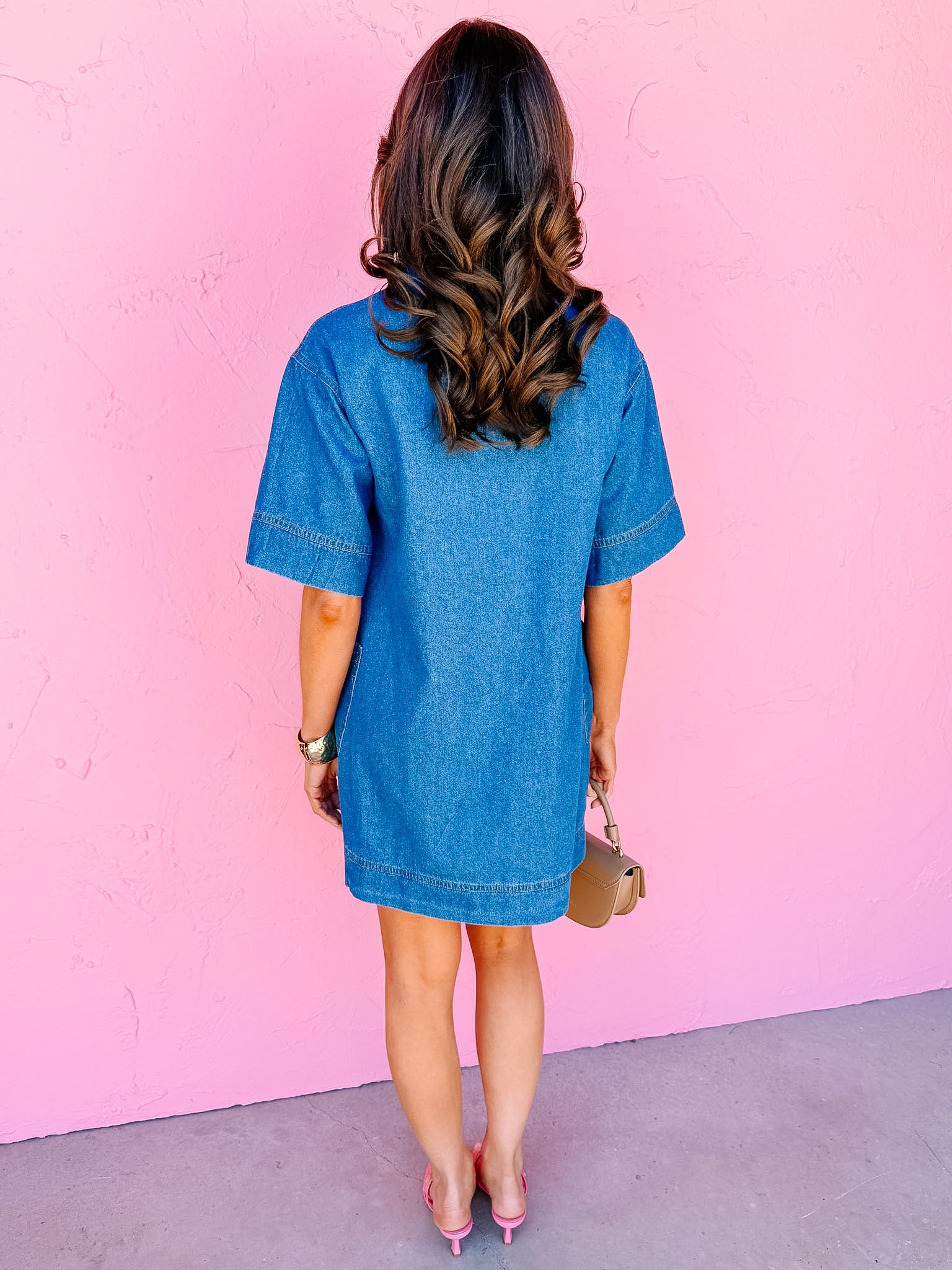 Bridget Collared Denim Dress
