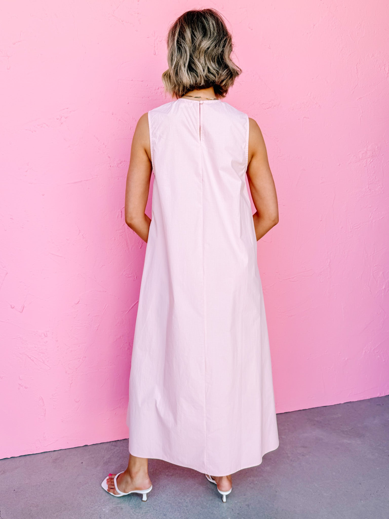 Candece Maxi Dress-Pink
