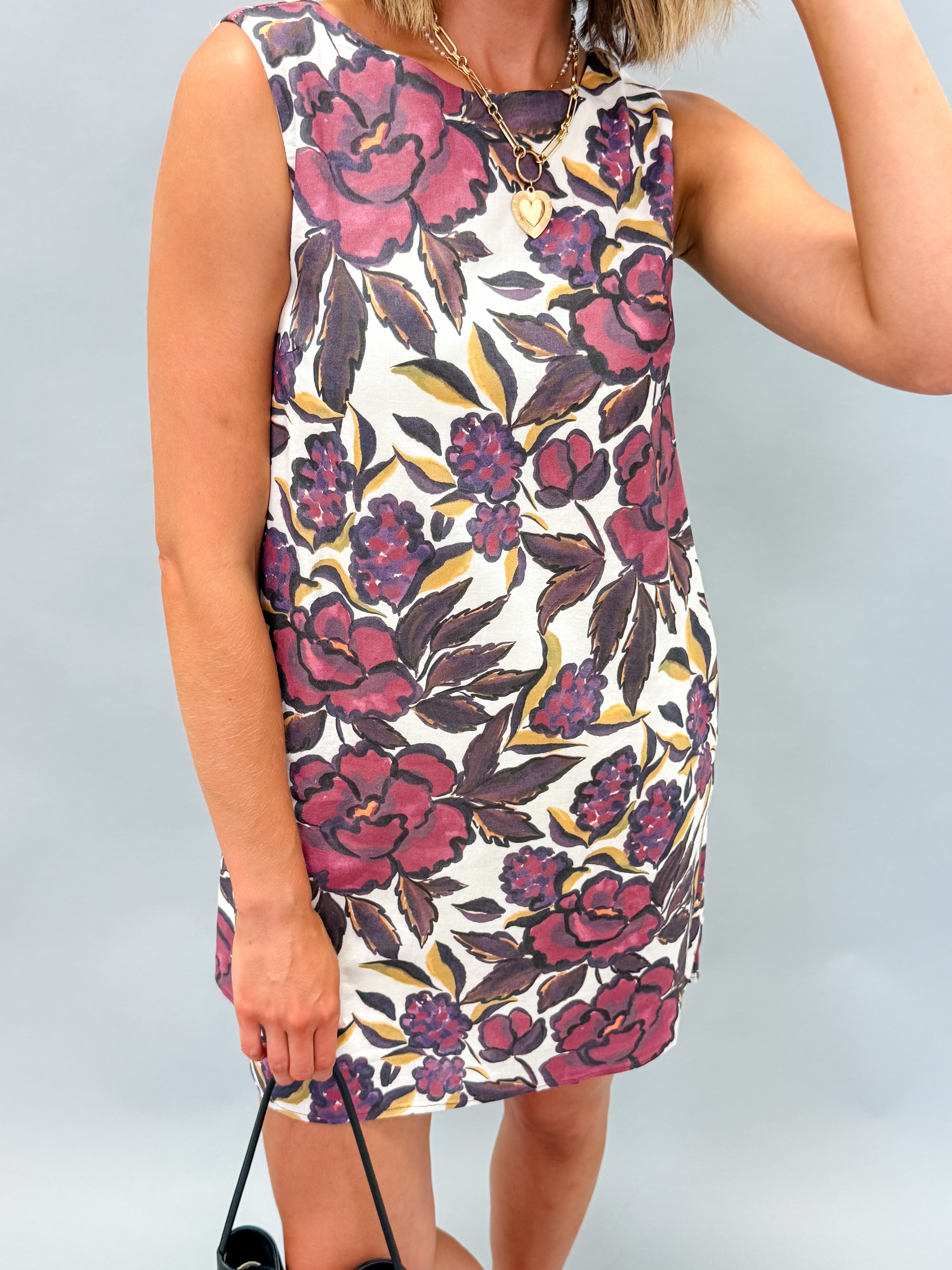 Cece Floral Mini Dress