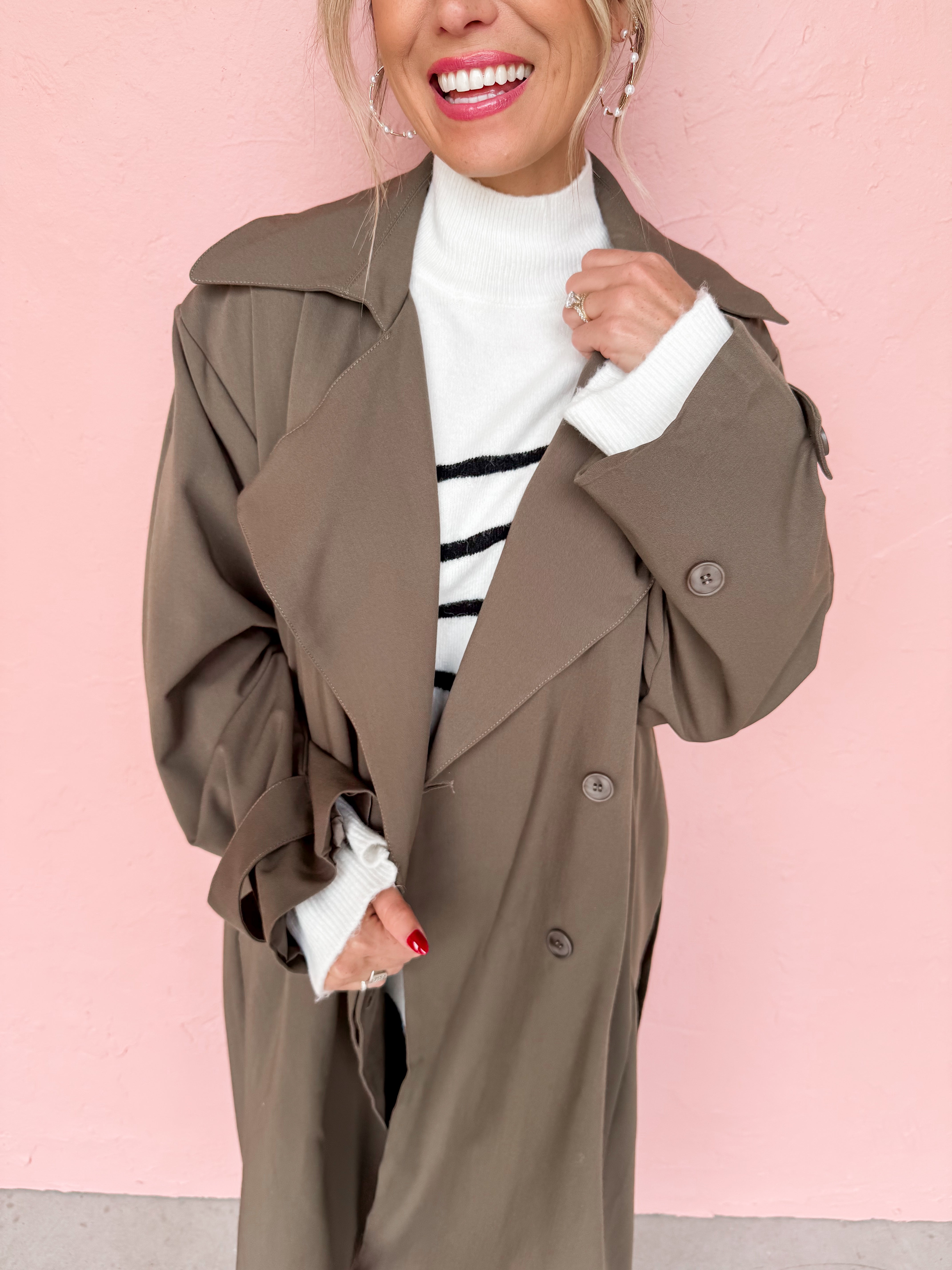 Change Your Mind Oversized Trench Coat