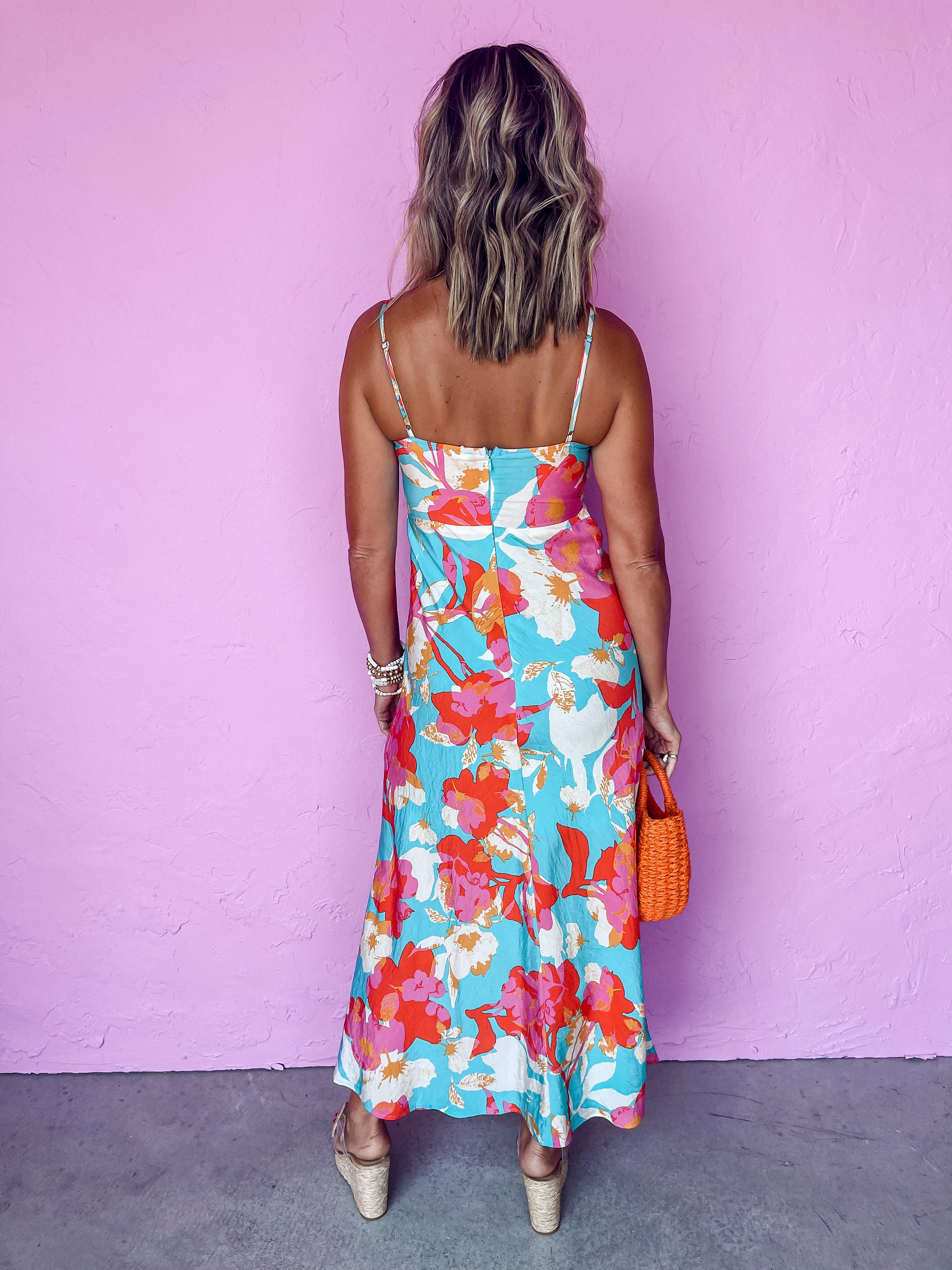 Circle Of Friends Floral Sleeveless Dress