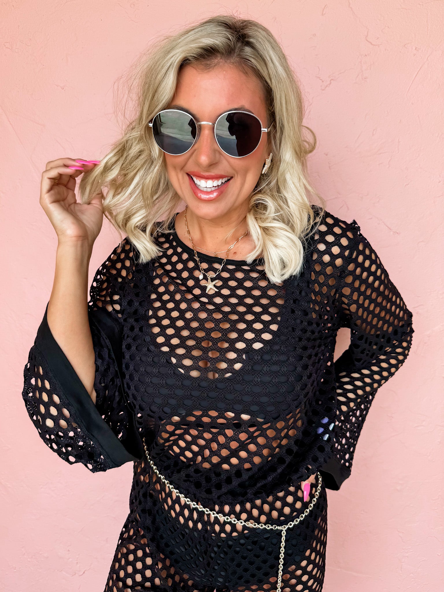 Coastal Breeze Crochet Top