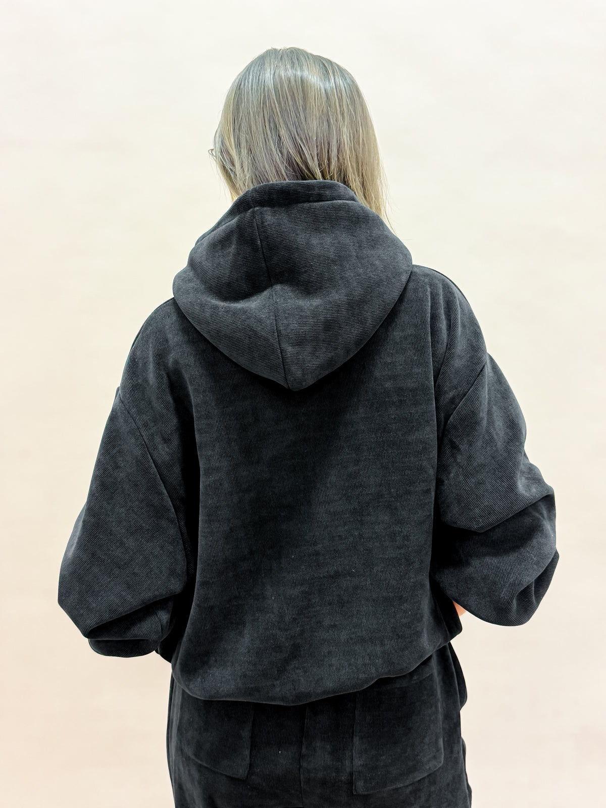 Collins Corduroy Oversized Hoodie