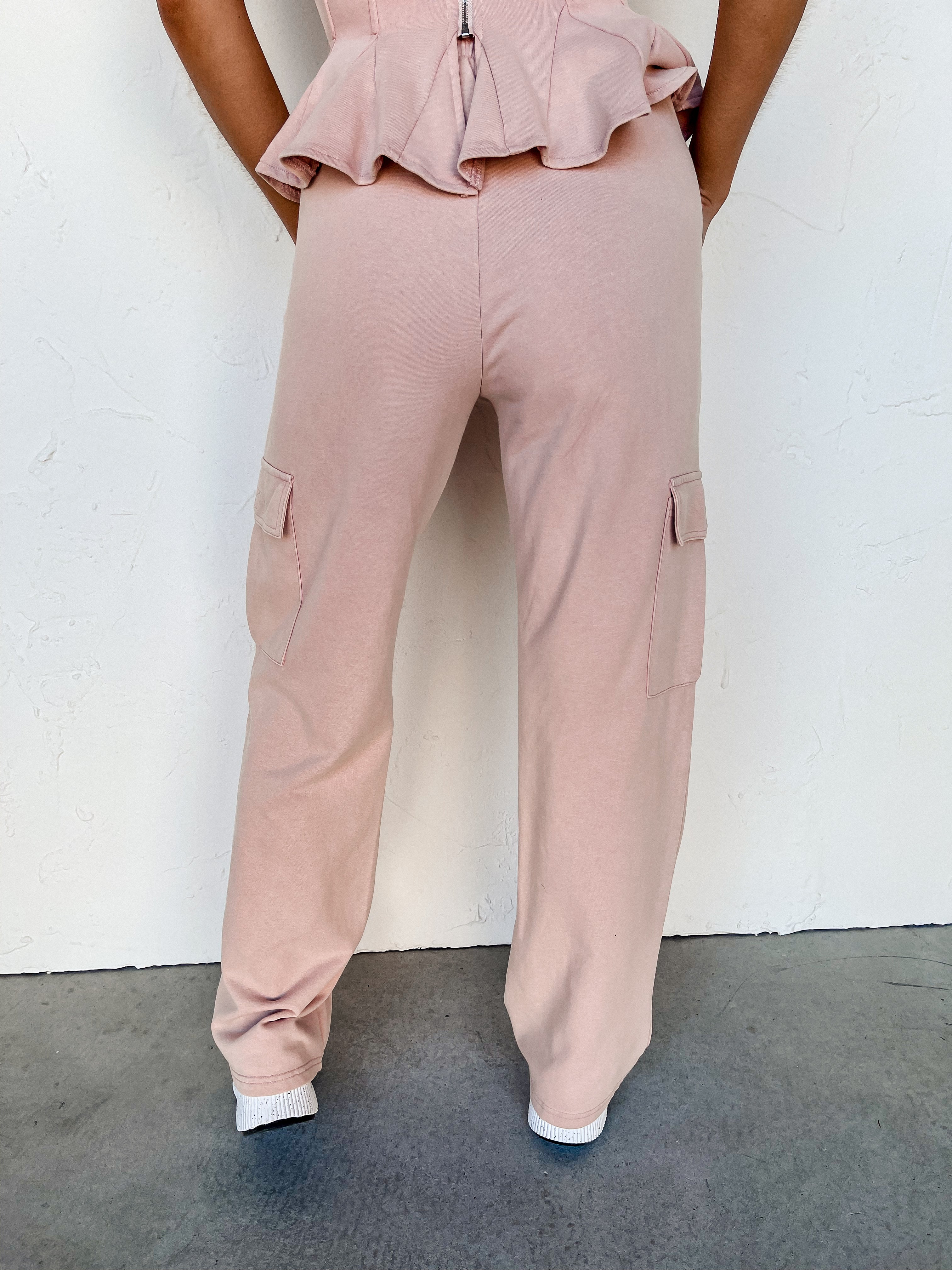 Cool Energy French Terry Cargo Pants