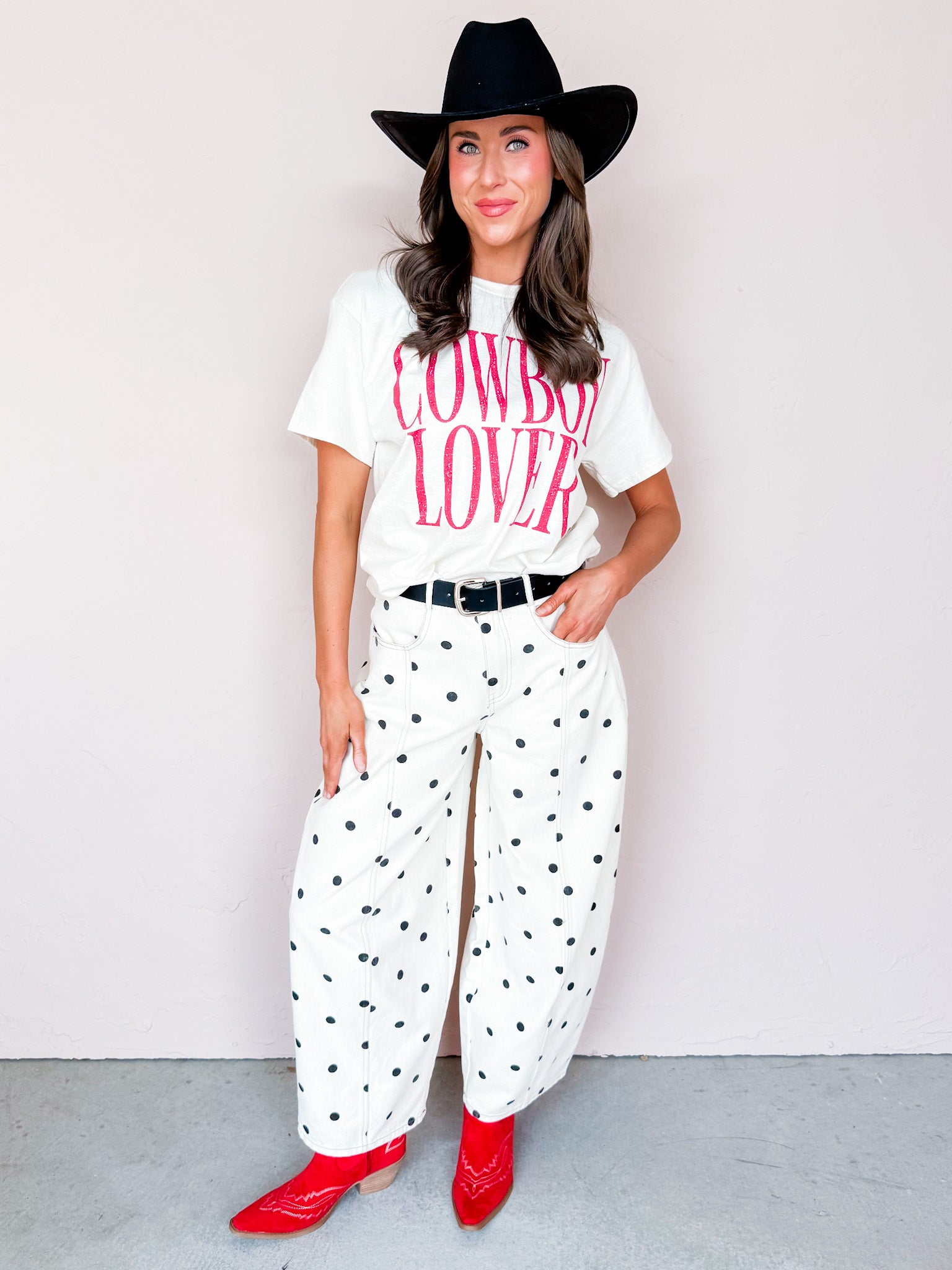 Cowboy Lover Oversized Tee