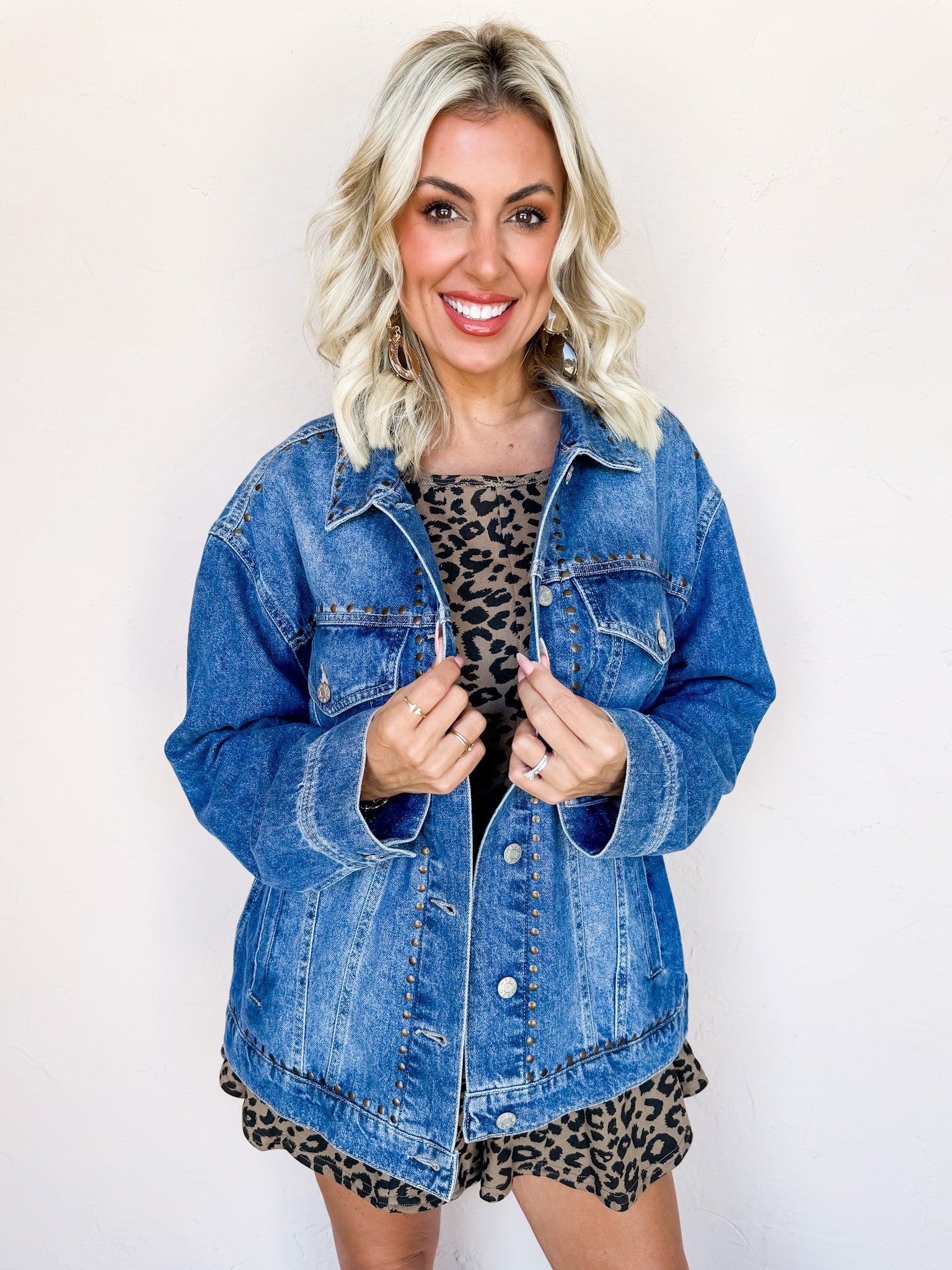 [DAZE] Beau Boyfriend Jacket-Vintage Blue