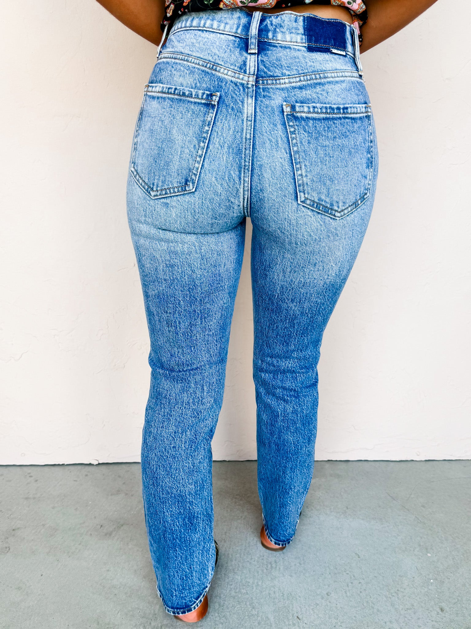 [DAZE] Smarty Pants Slim Straight Jeans-Face To Face