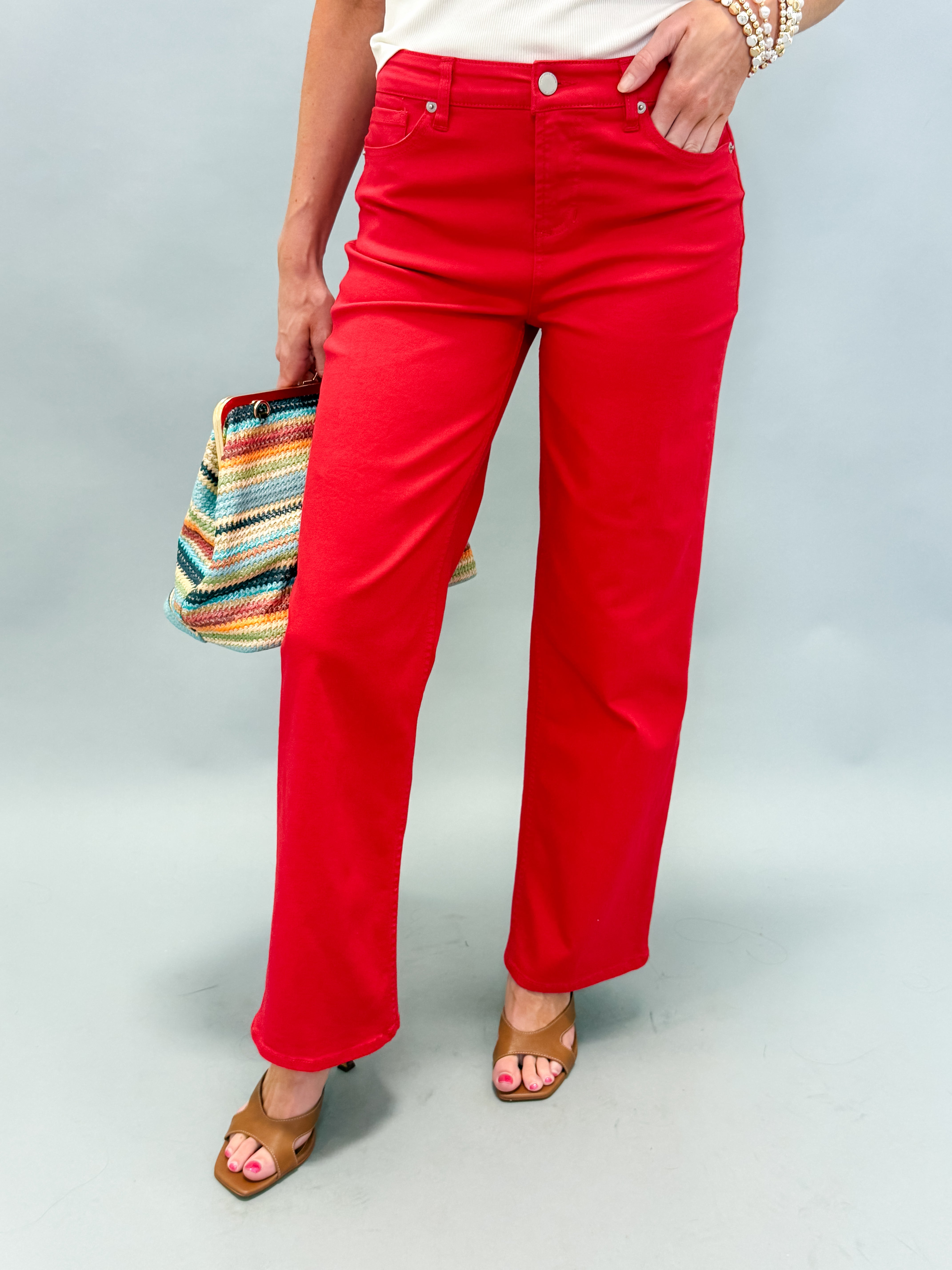 [Dear John] Taylor Straight Leg Jeans-Salsa