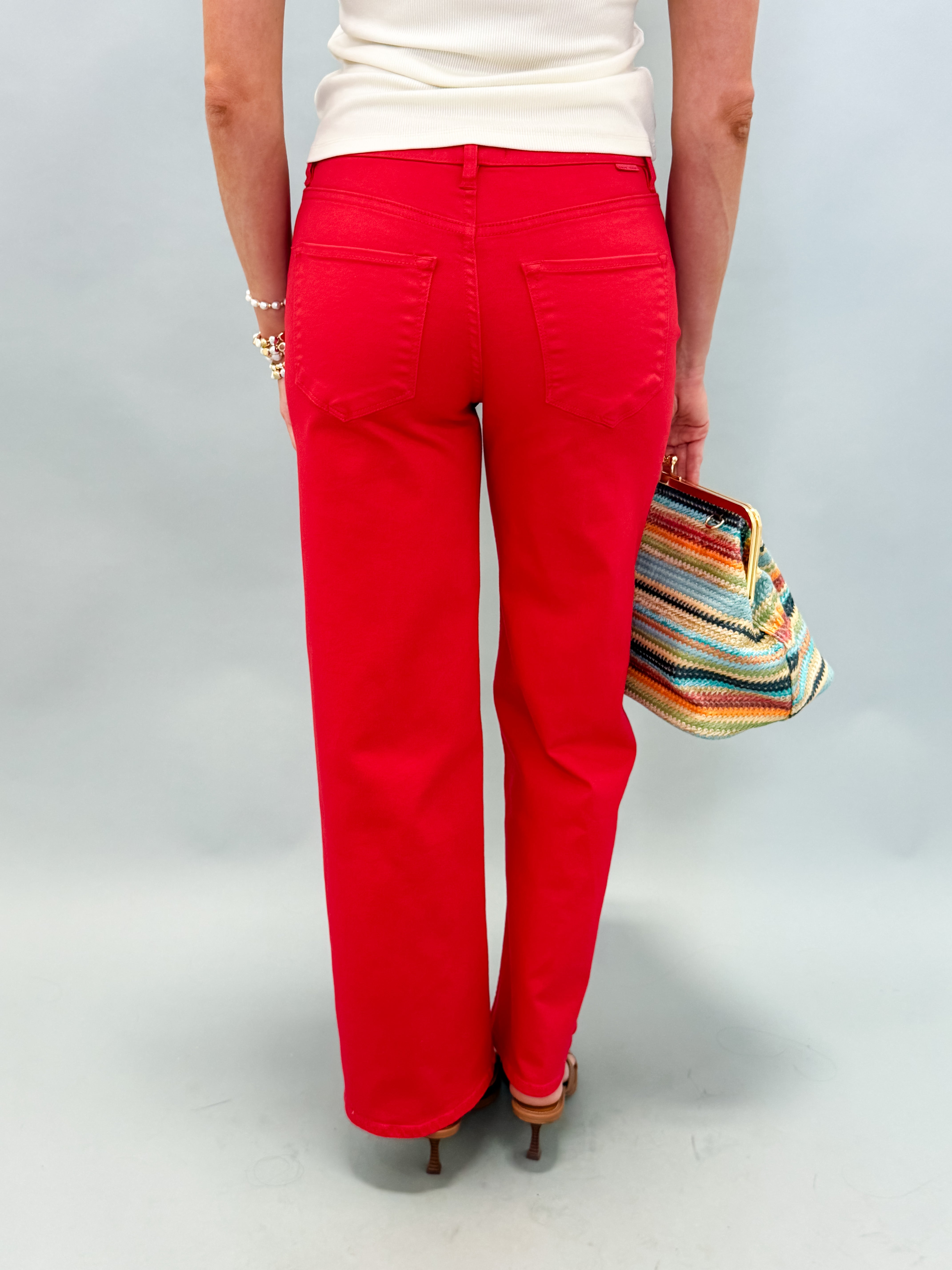 [Dear John] Taylor Straight Leg Jeans-Salsa
