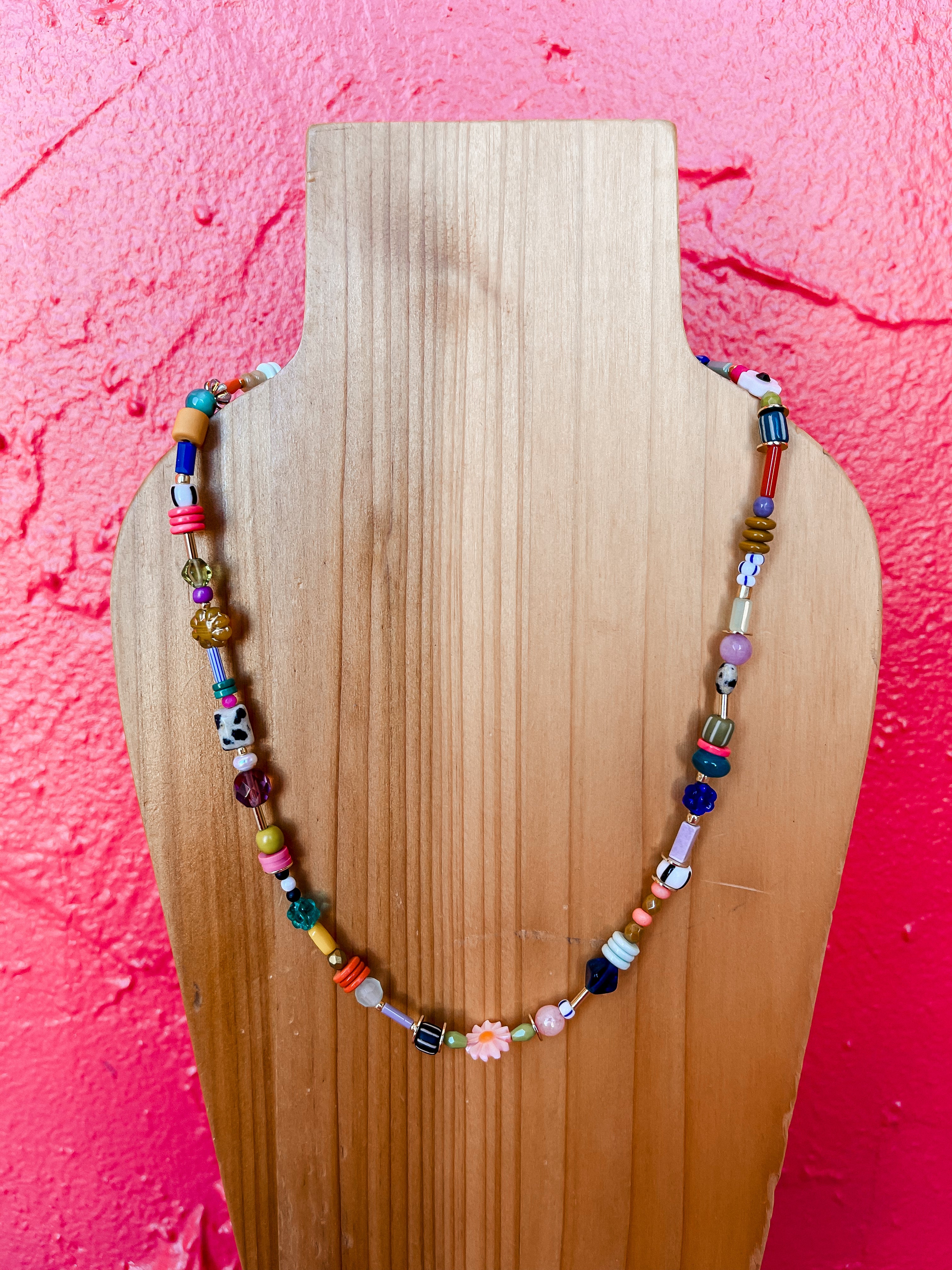 Didi Colorful Beaded Friendship Necklace