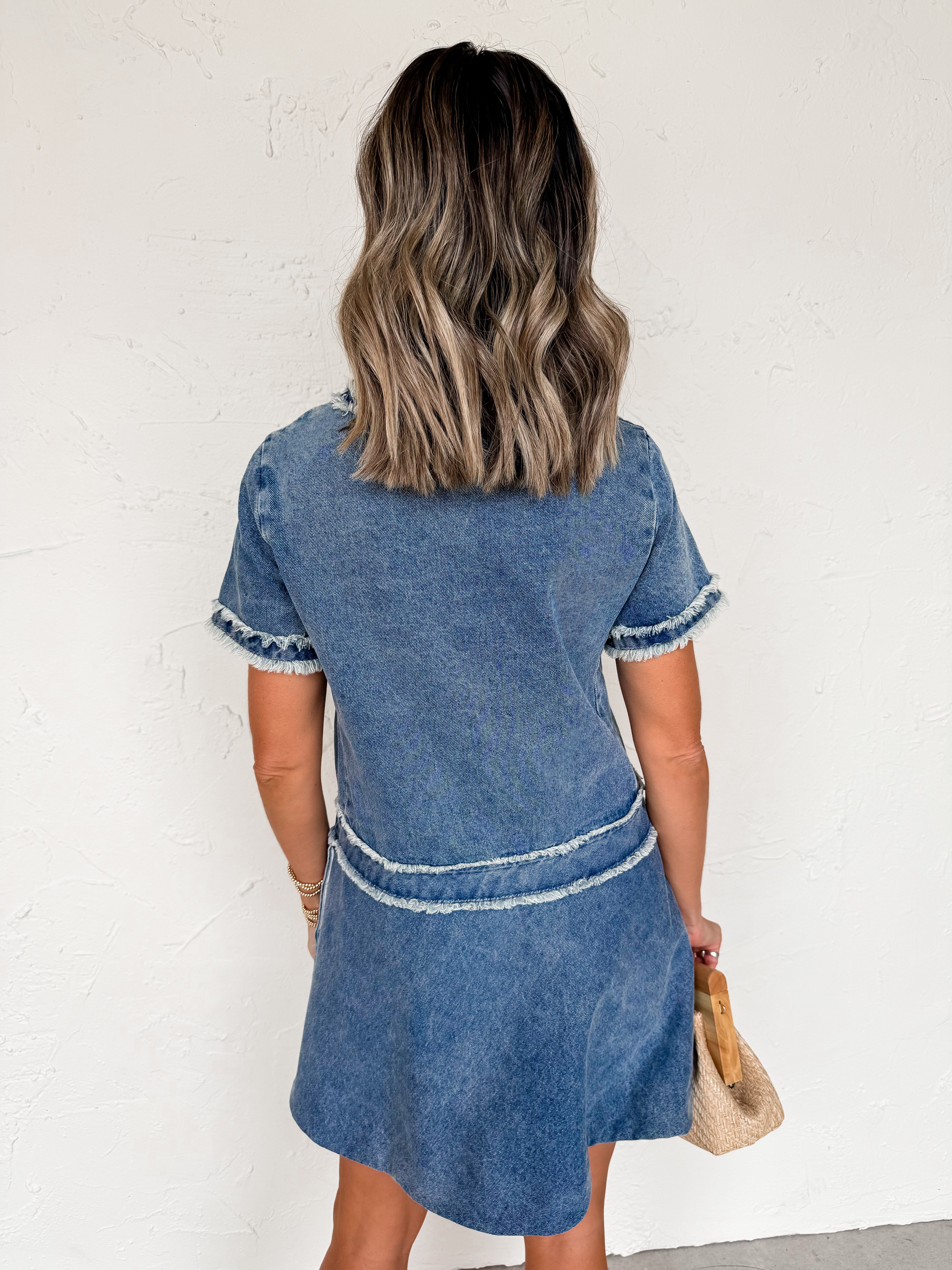 Elisha Denim Mini Dress