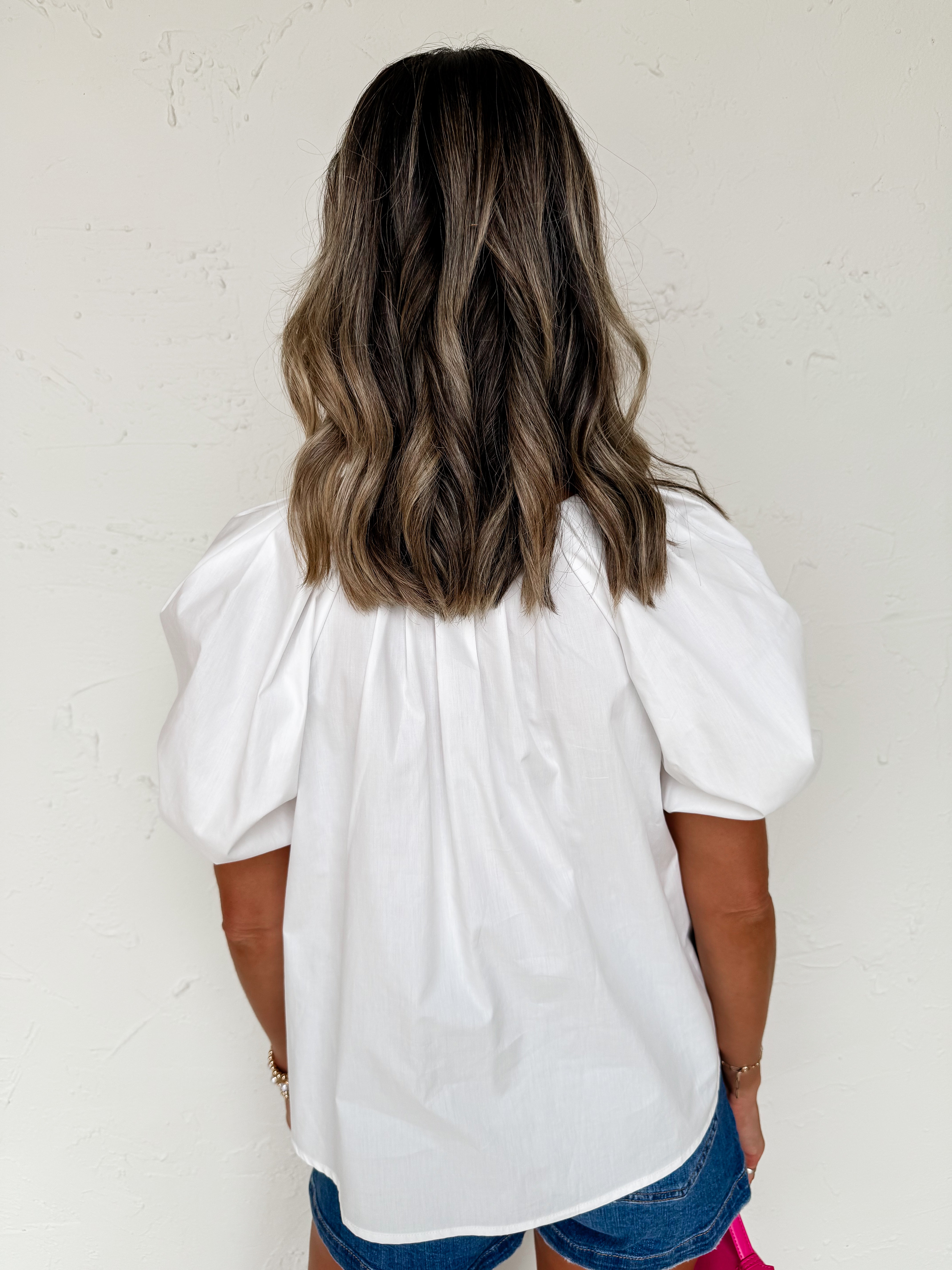 Embrace Simplicity Split Neck Top