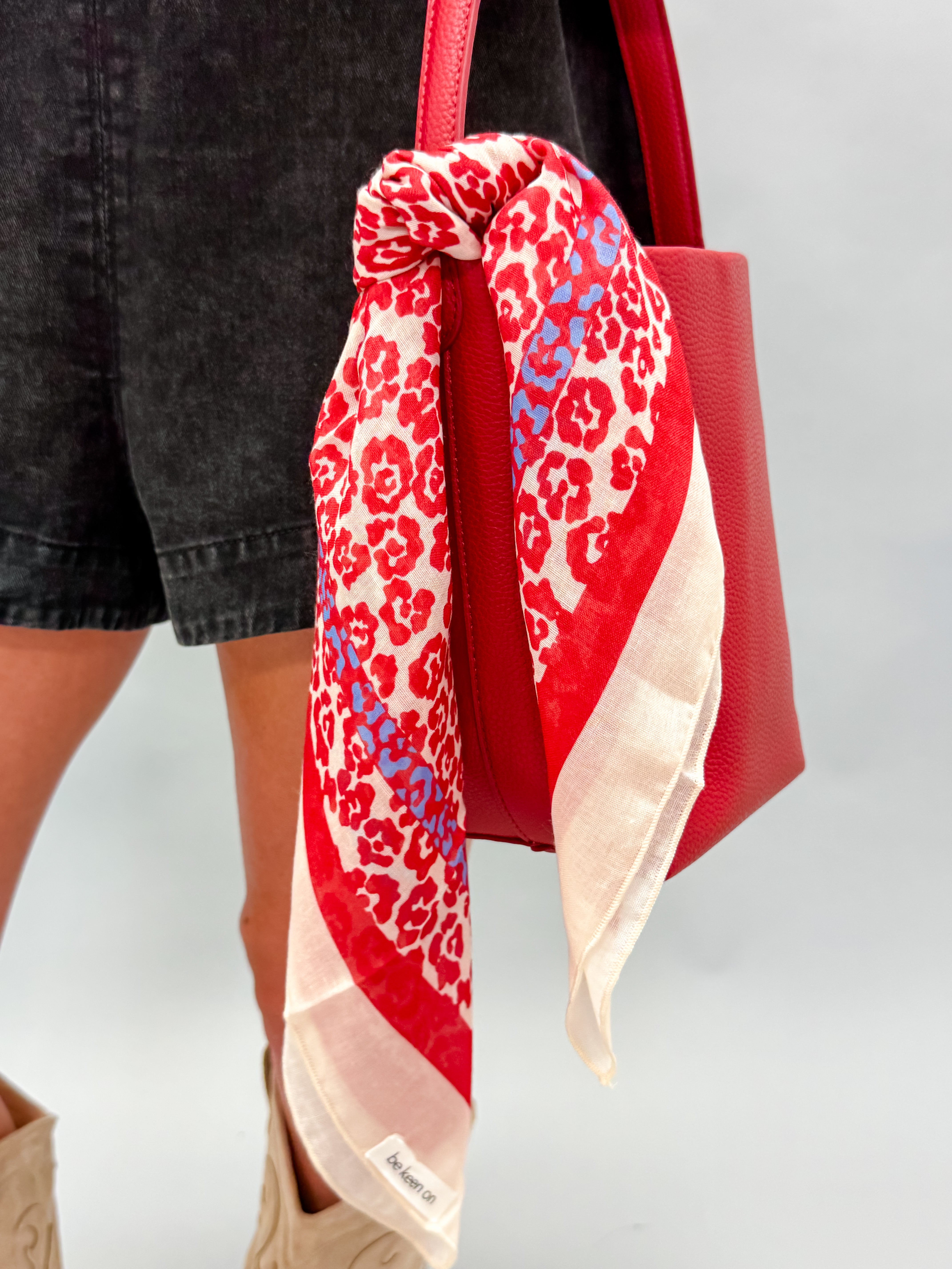Estelle Floral Square Scarf