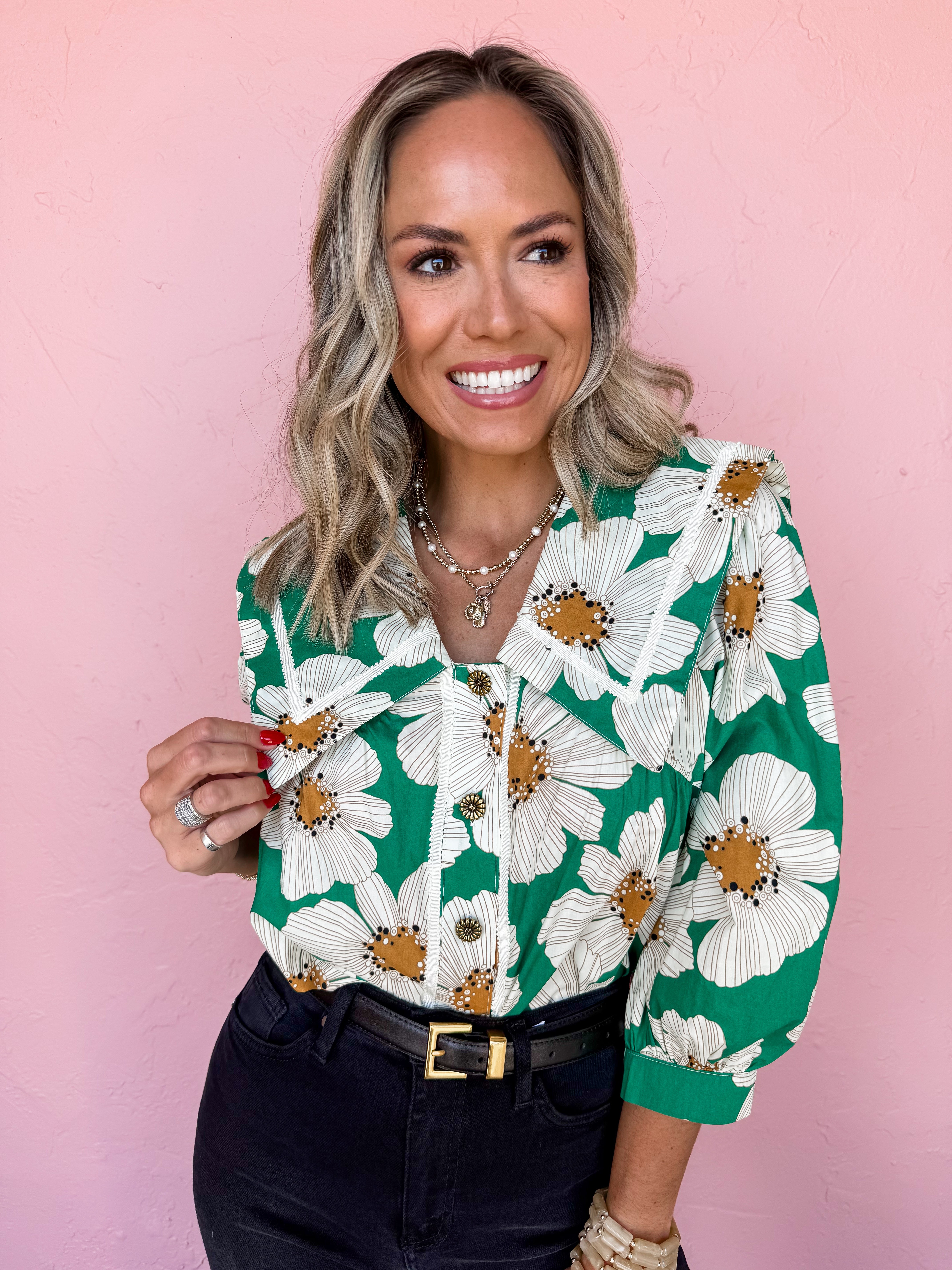 Everyday Joy Floral Top