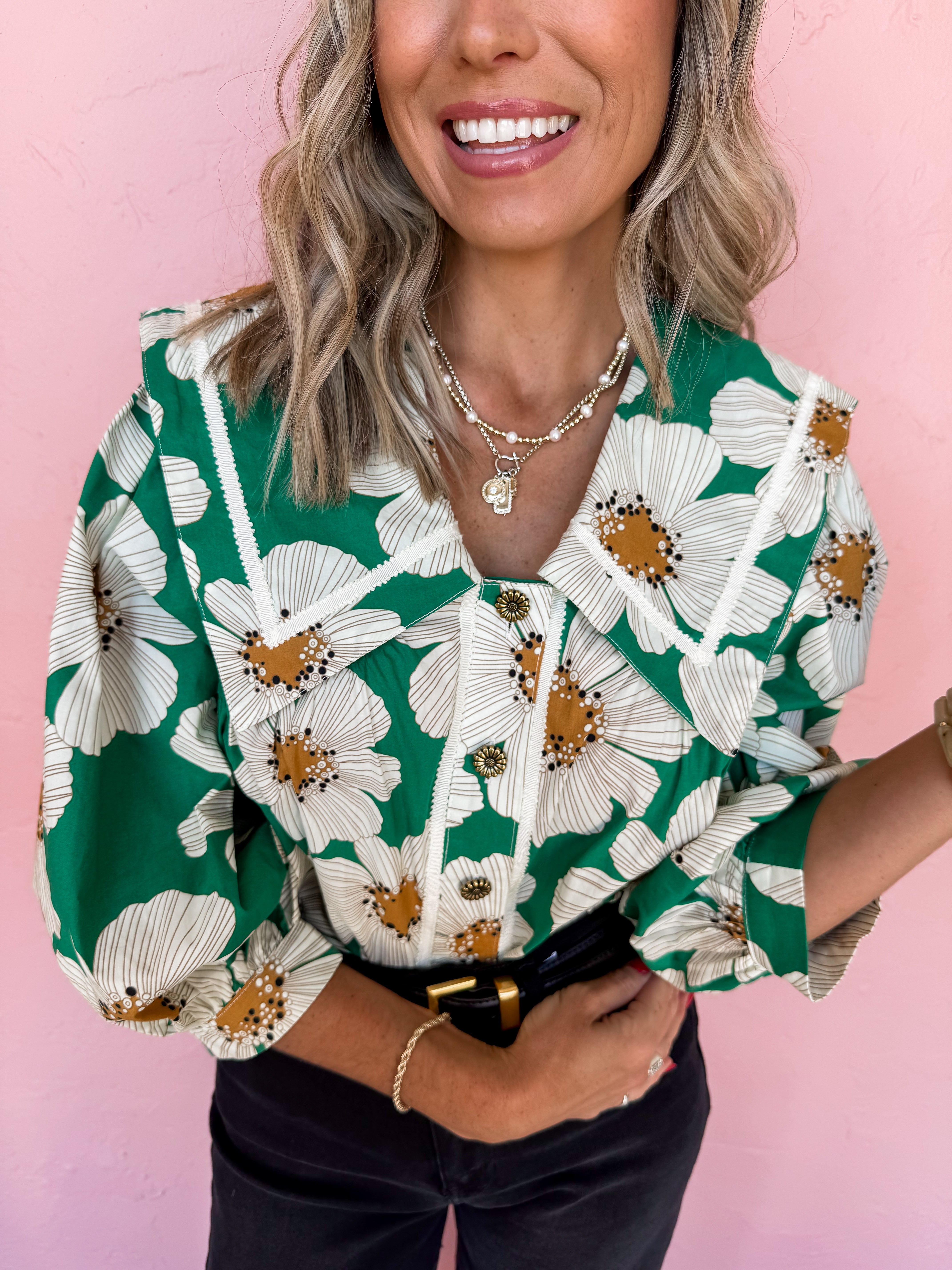 Everyday Joy Floral Top