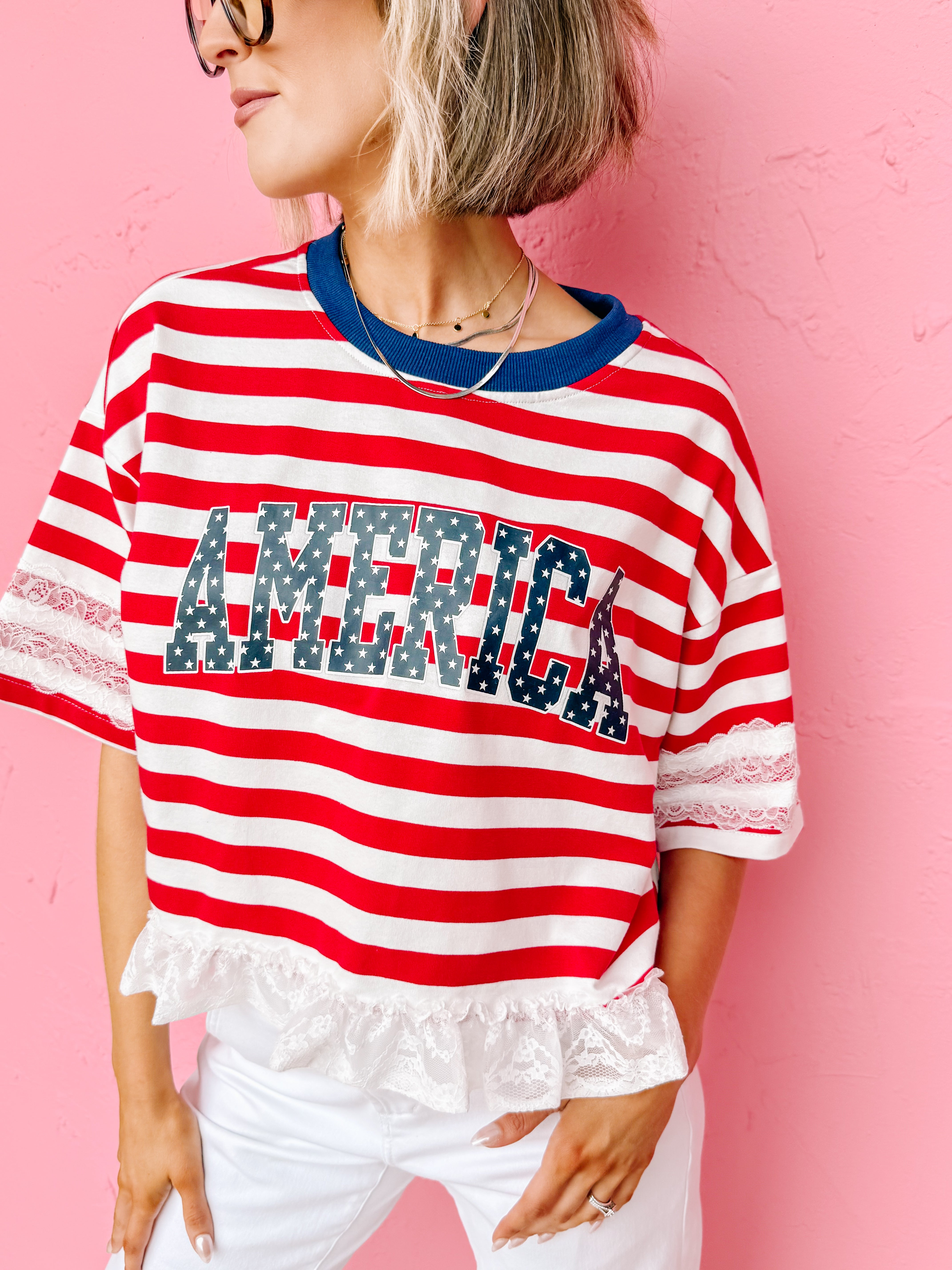 Faith America Lace Top