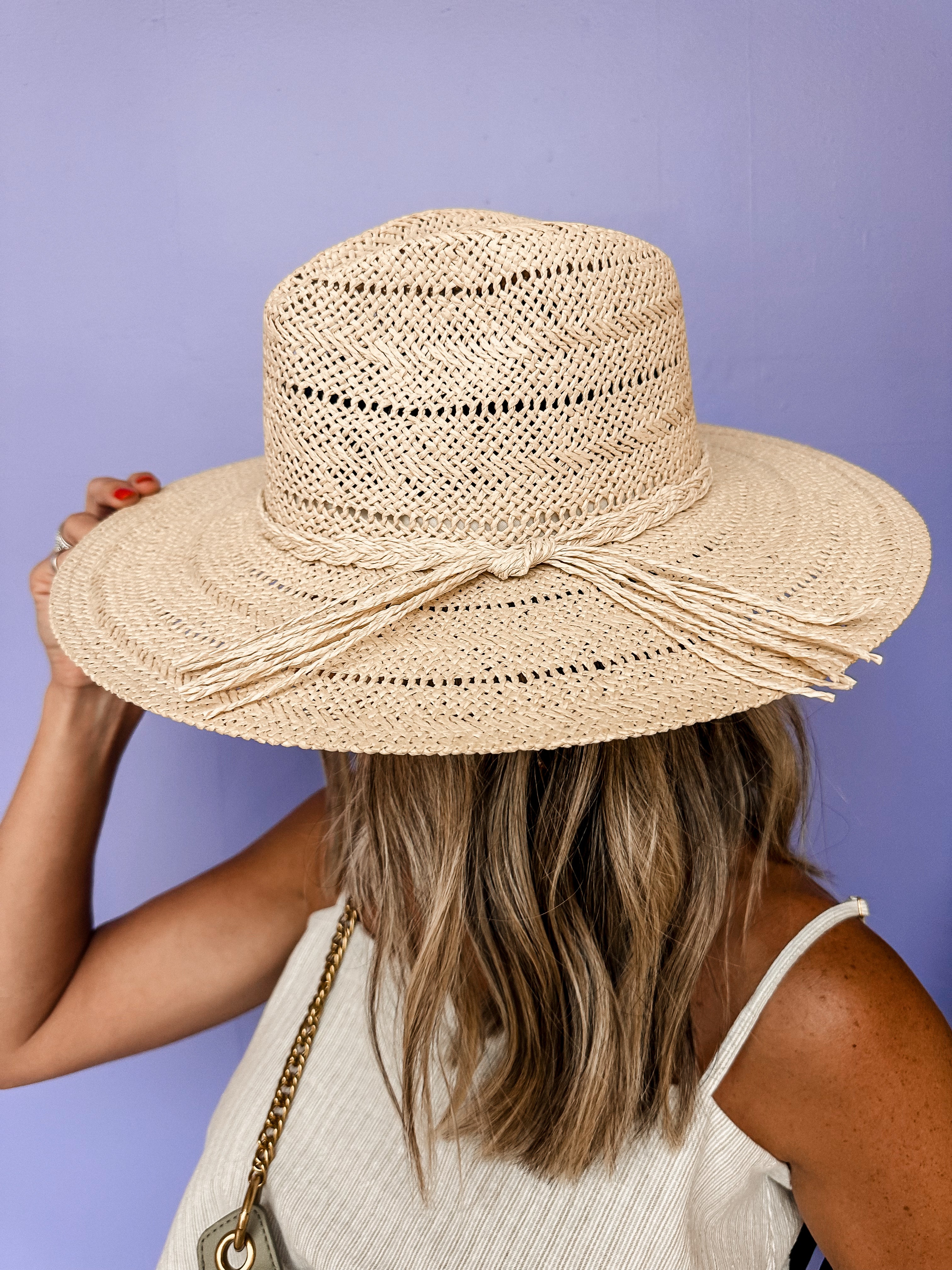 Feeling The Rays Straw Hat