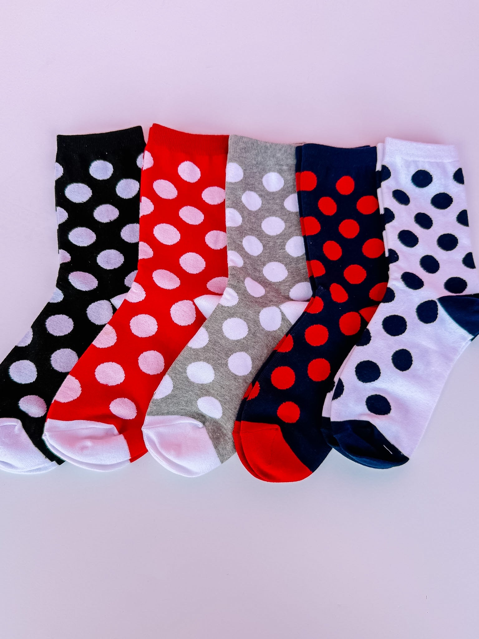 Trina Polka Dot Socks