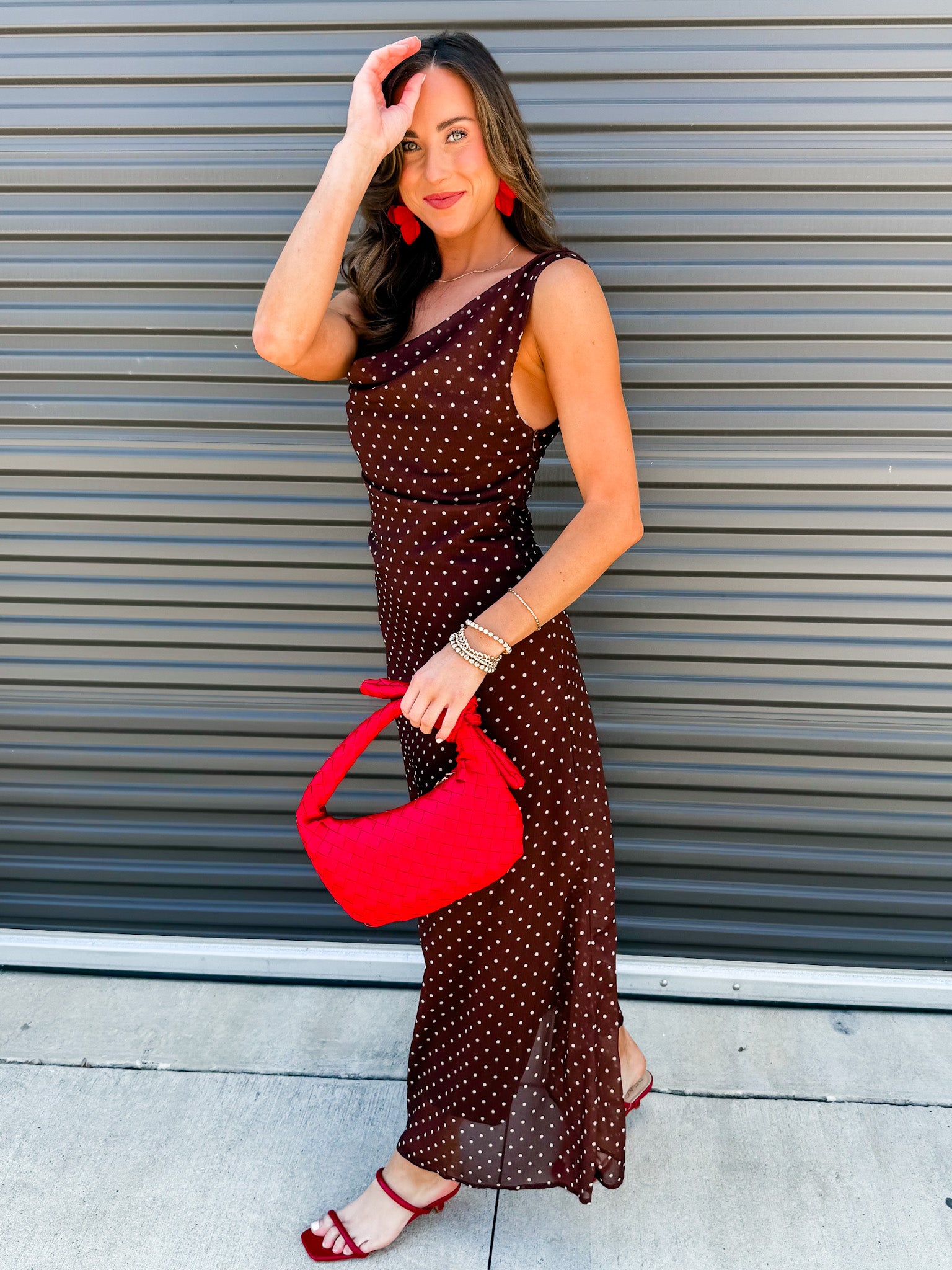 Statement Look Polka Dot Dress