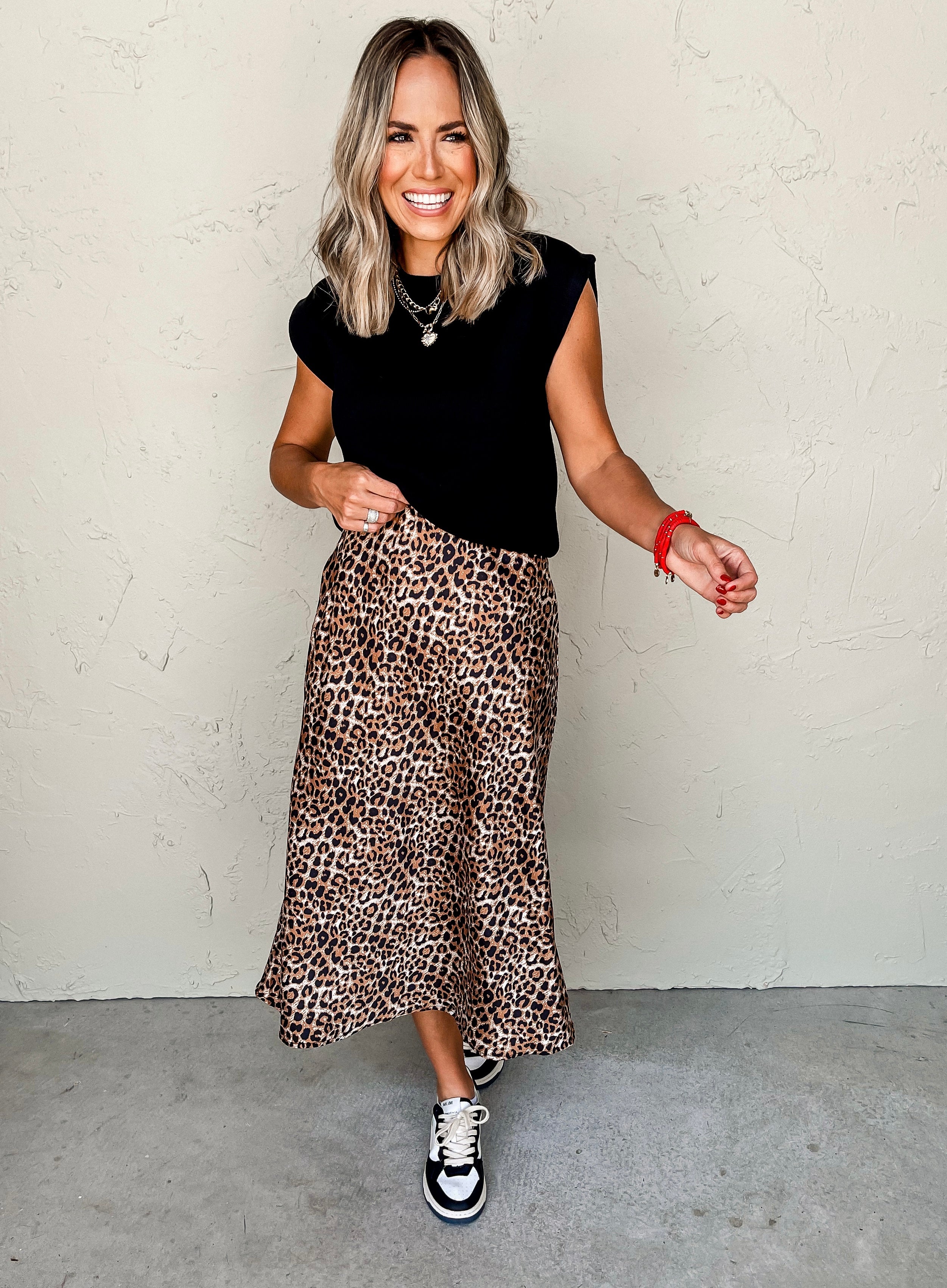 Ideal Confidence Leopard Print Skirt