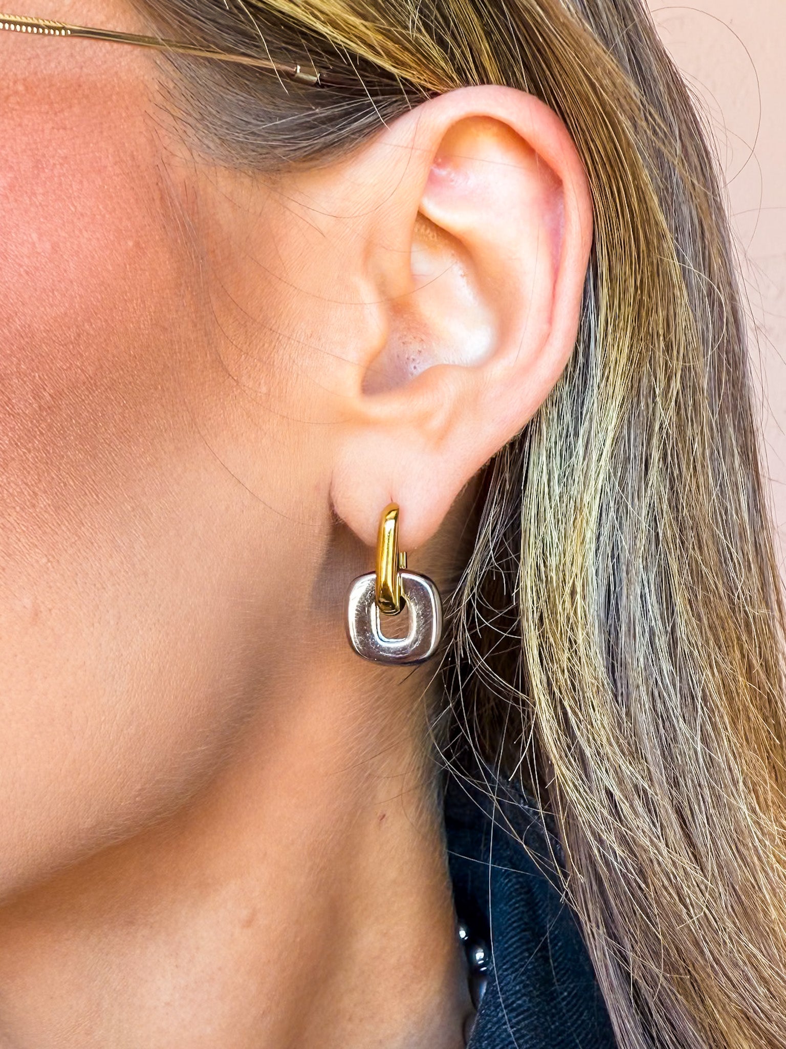 Arliss Link Drop Earrings