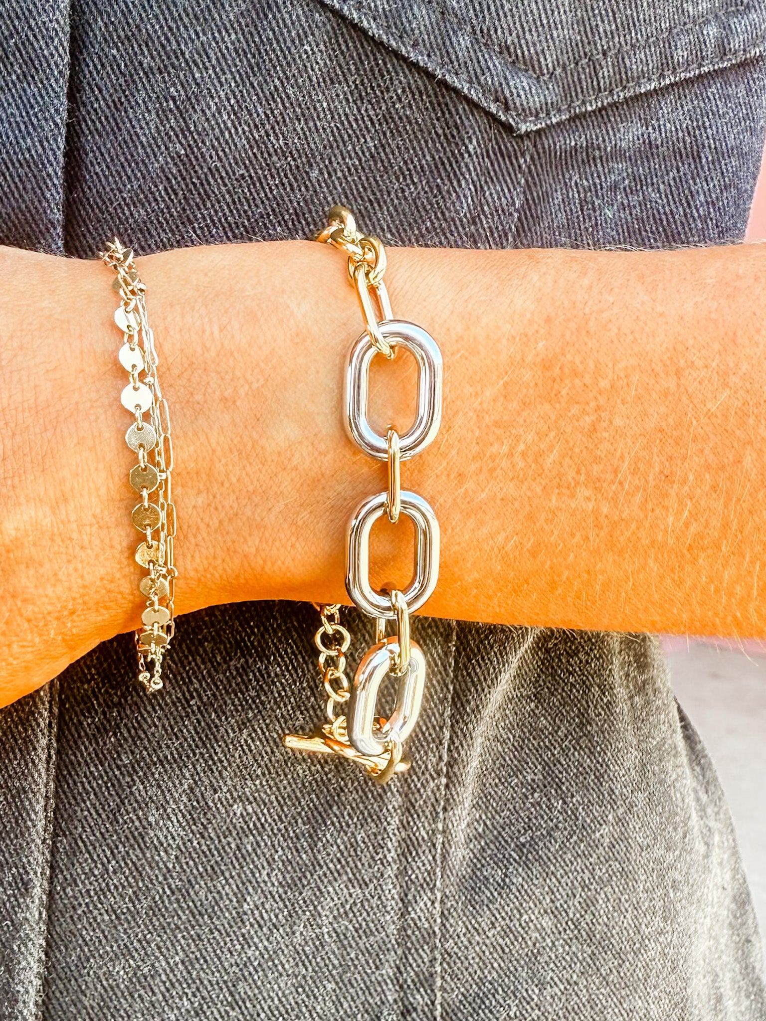 Lanni Multi Chain Bracelet