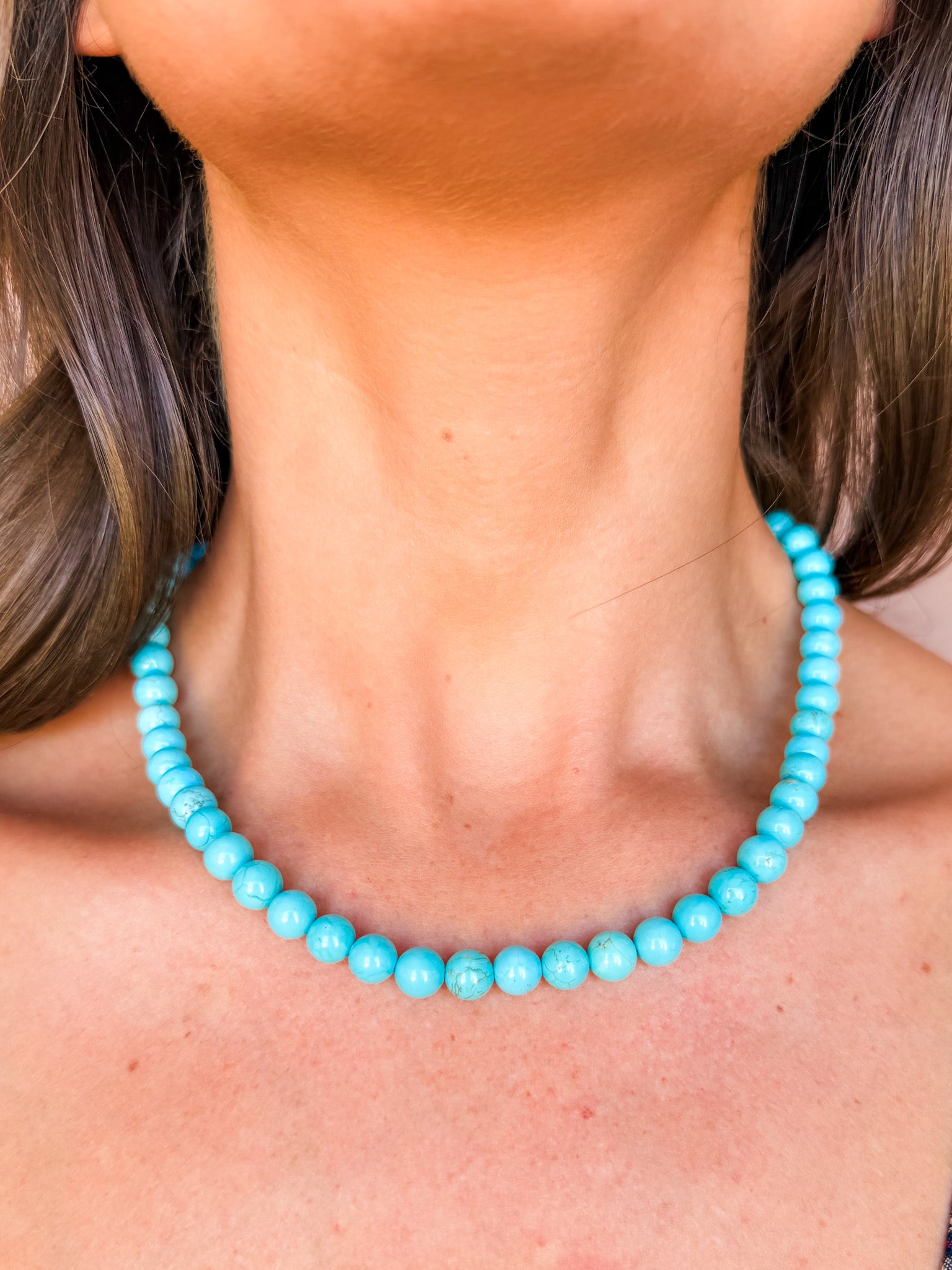 [Treasure Jewels] Blue Mood Gemstone Necklace