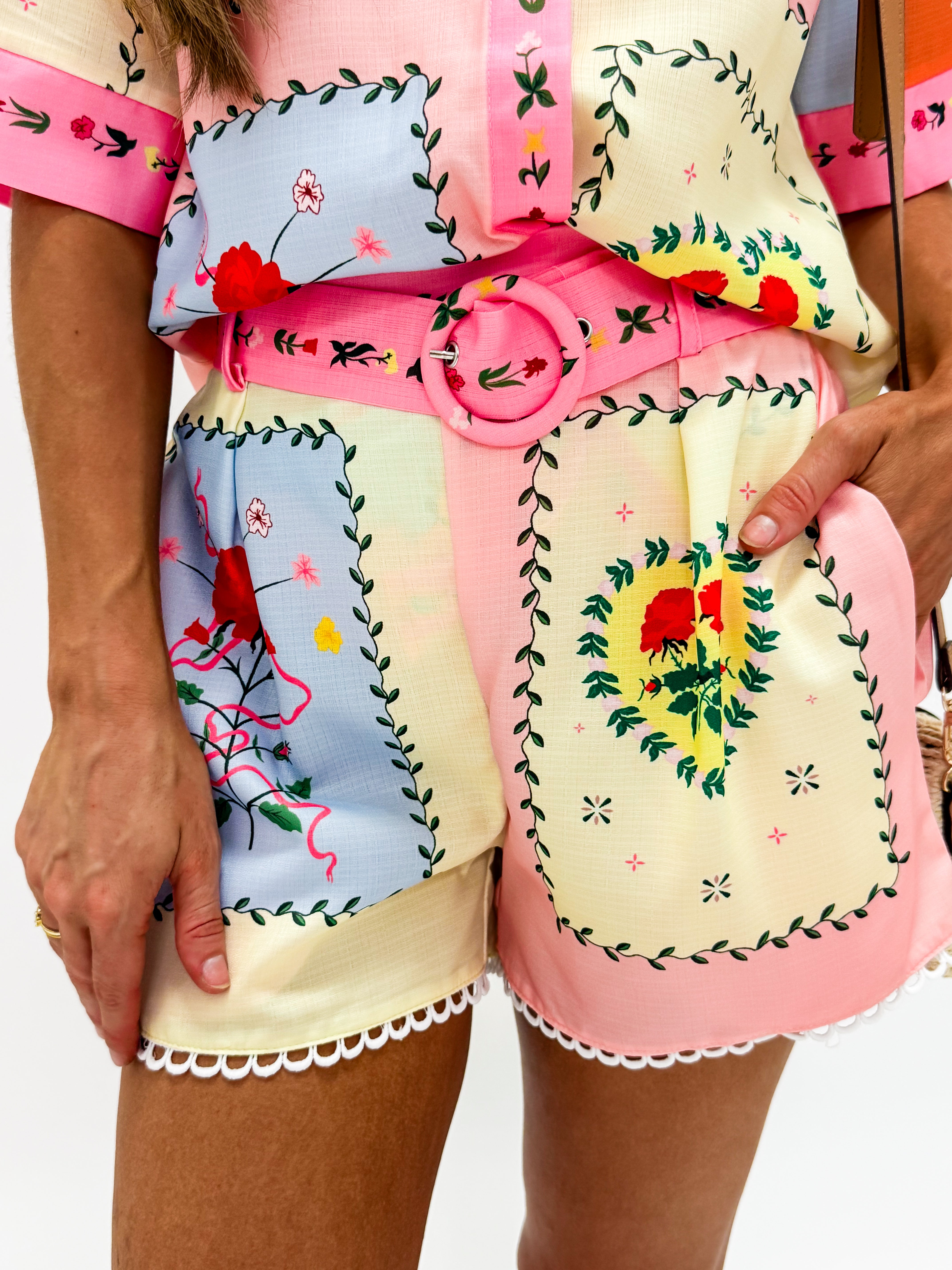 Summer Breeze Printed Short Set