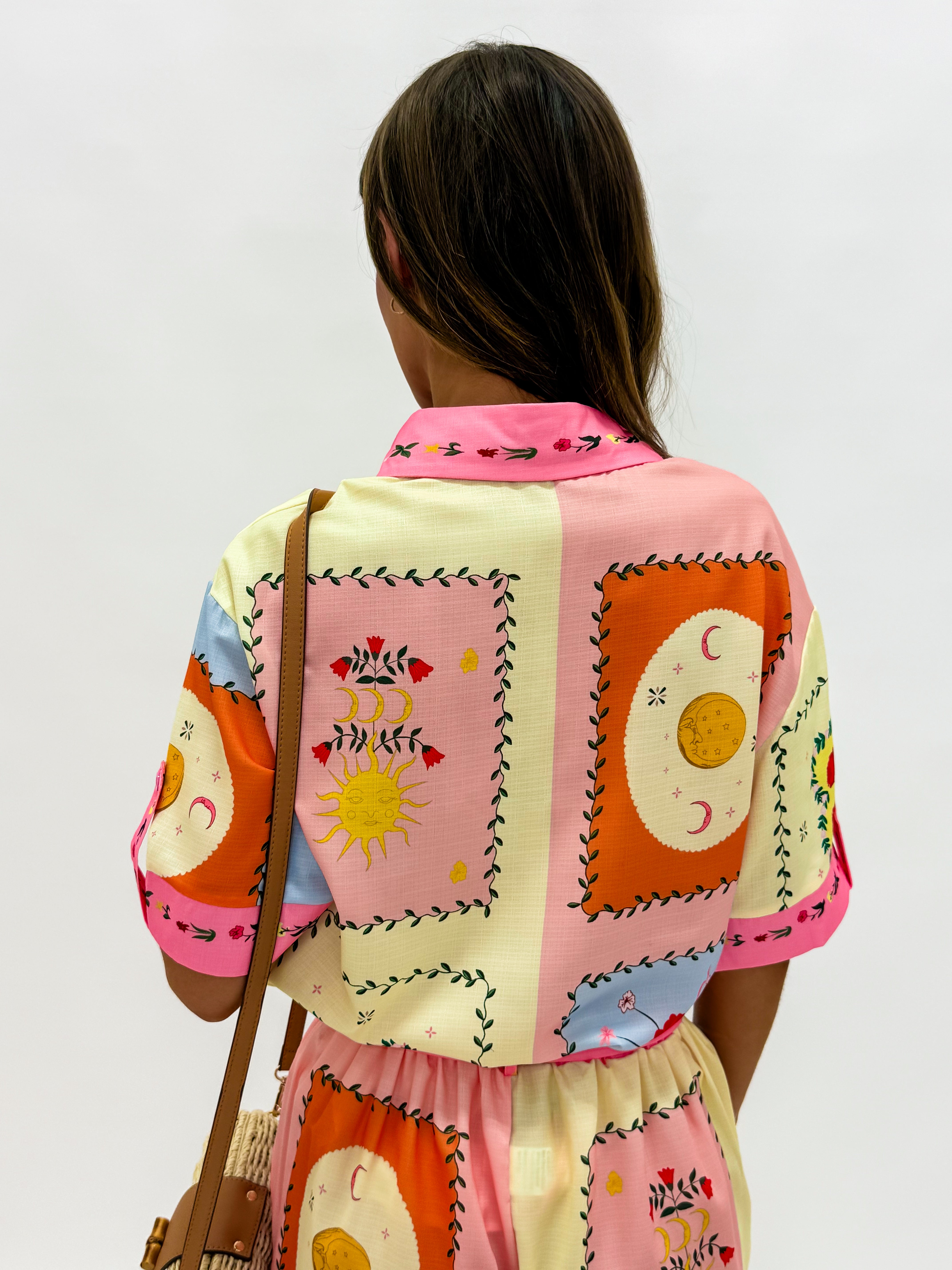 Summer Breeze Printed Short Set